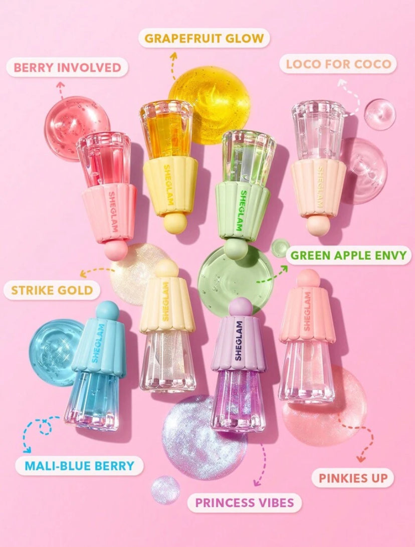 SHEGLAM JELLY WOW LIP HYDRATING LIP OIL