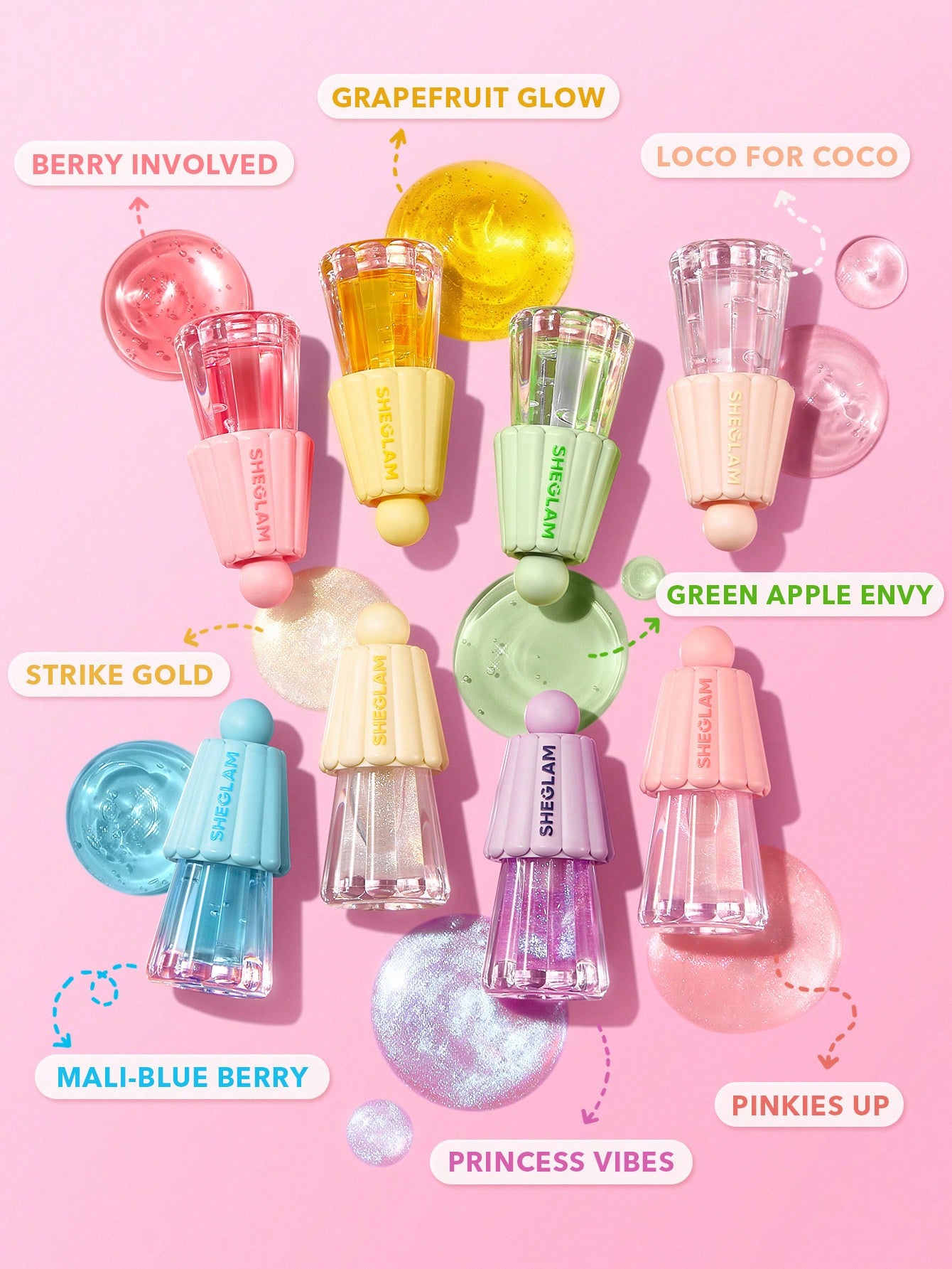 SHEGLAM JELLY WOW LIP HYDRATING LIP OIL