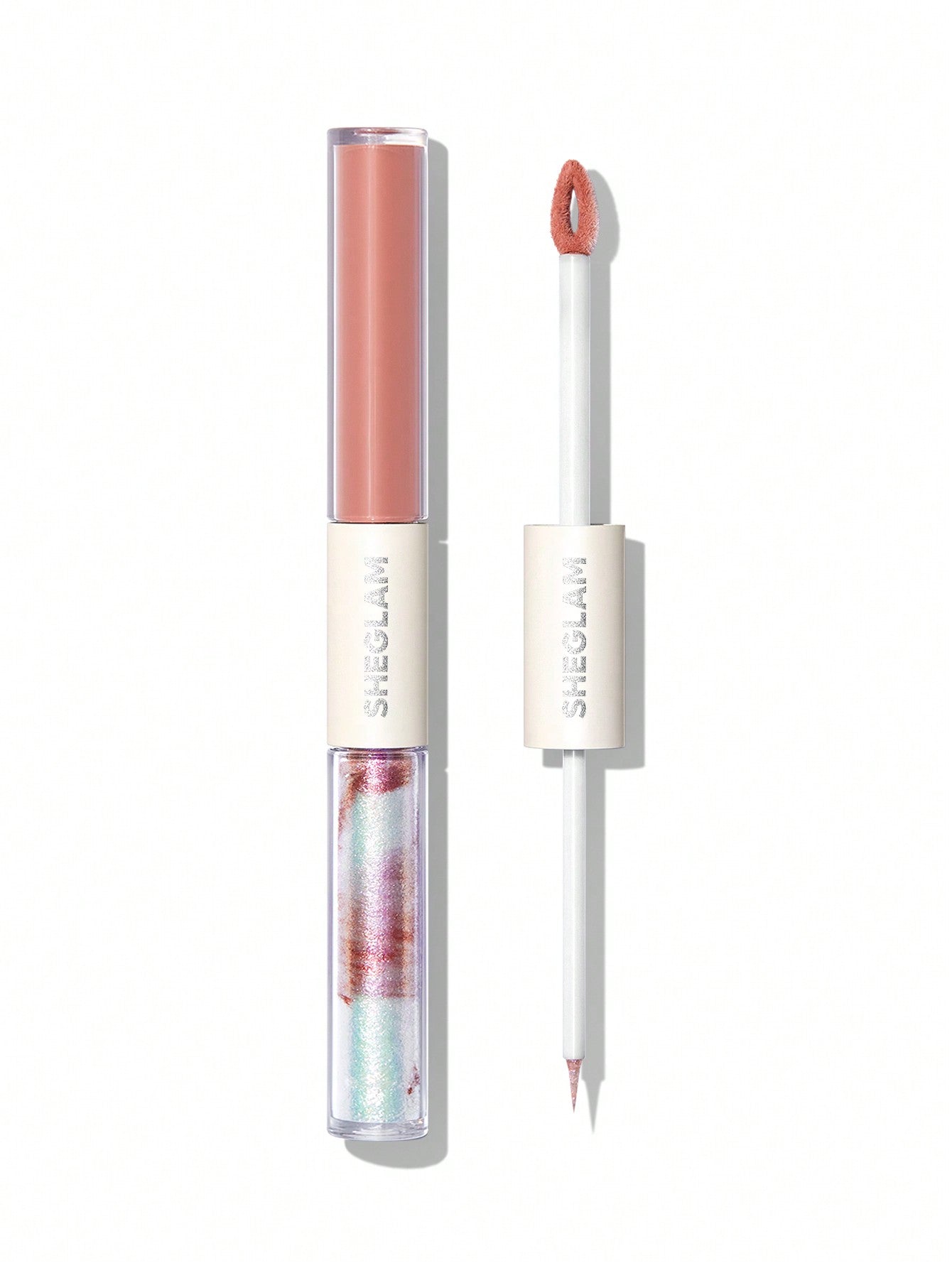 SHEGLAM SOMBRA DE OJOS LIQUIDA DOBLE ACABADO SILK & SPARKLE