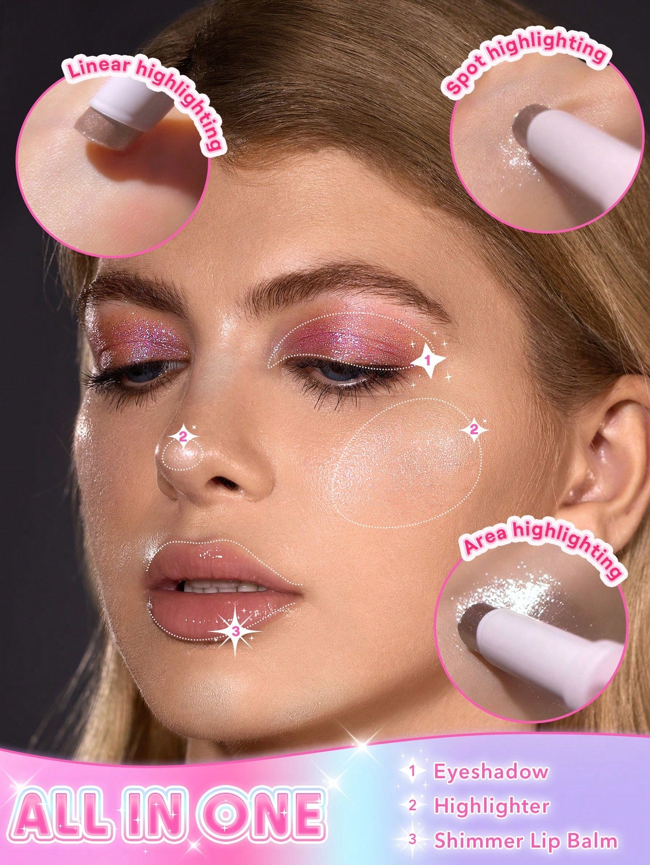 SHEGLAM CRYSTAL JELLY GLAZE STICK