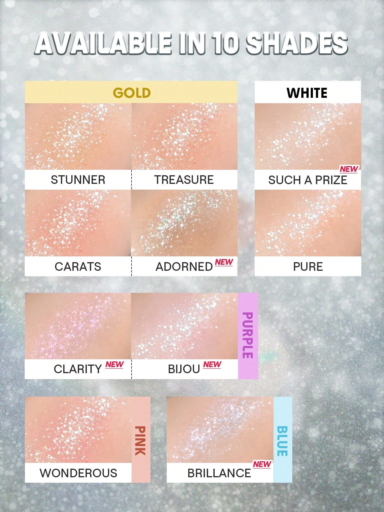 SHEGLAM ENIGMA SPARKLY EYESHADOW