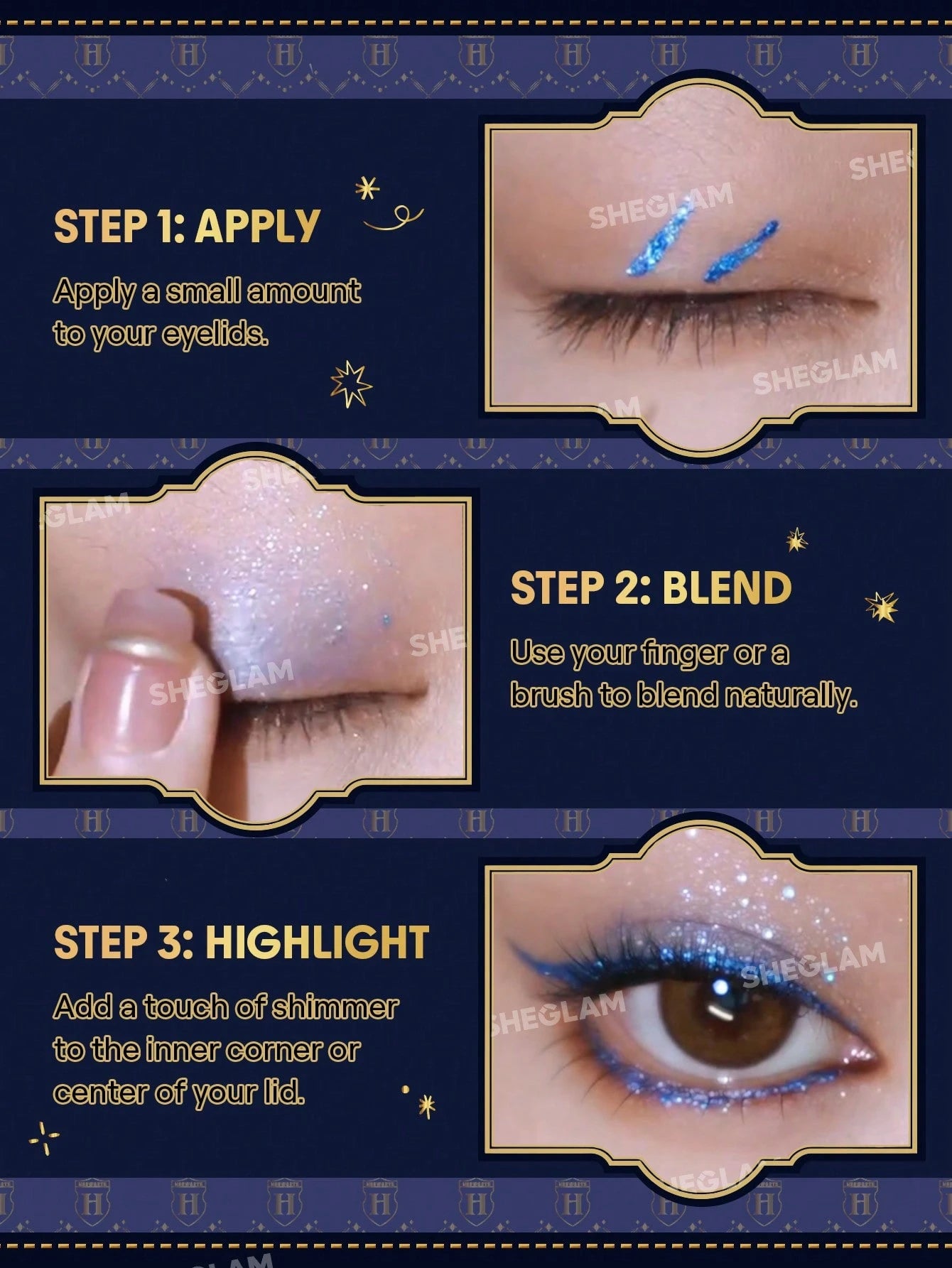 SHEGLAM Harry Potter™ Houses Glitter Liner