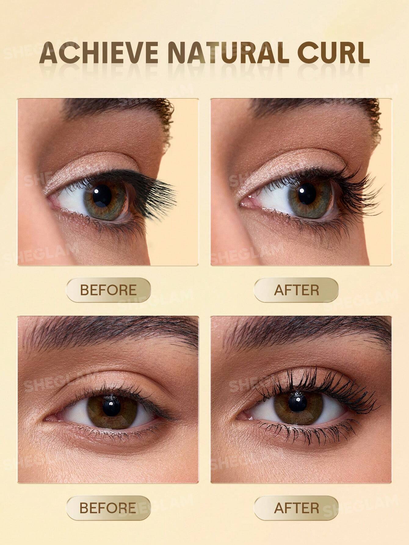 SHEGLAM Rizador de pestañas