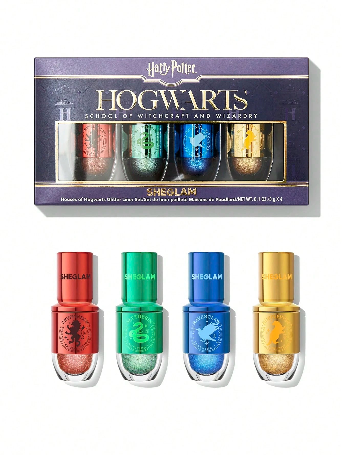 SHEGLAM Harry Potter™ Houses Of Hogwarts Glitter Liner Set