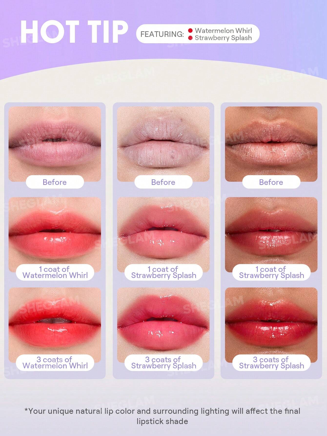 SHEGLAM Hydra Jelly Pocket Lip Jam