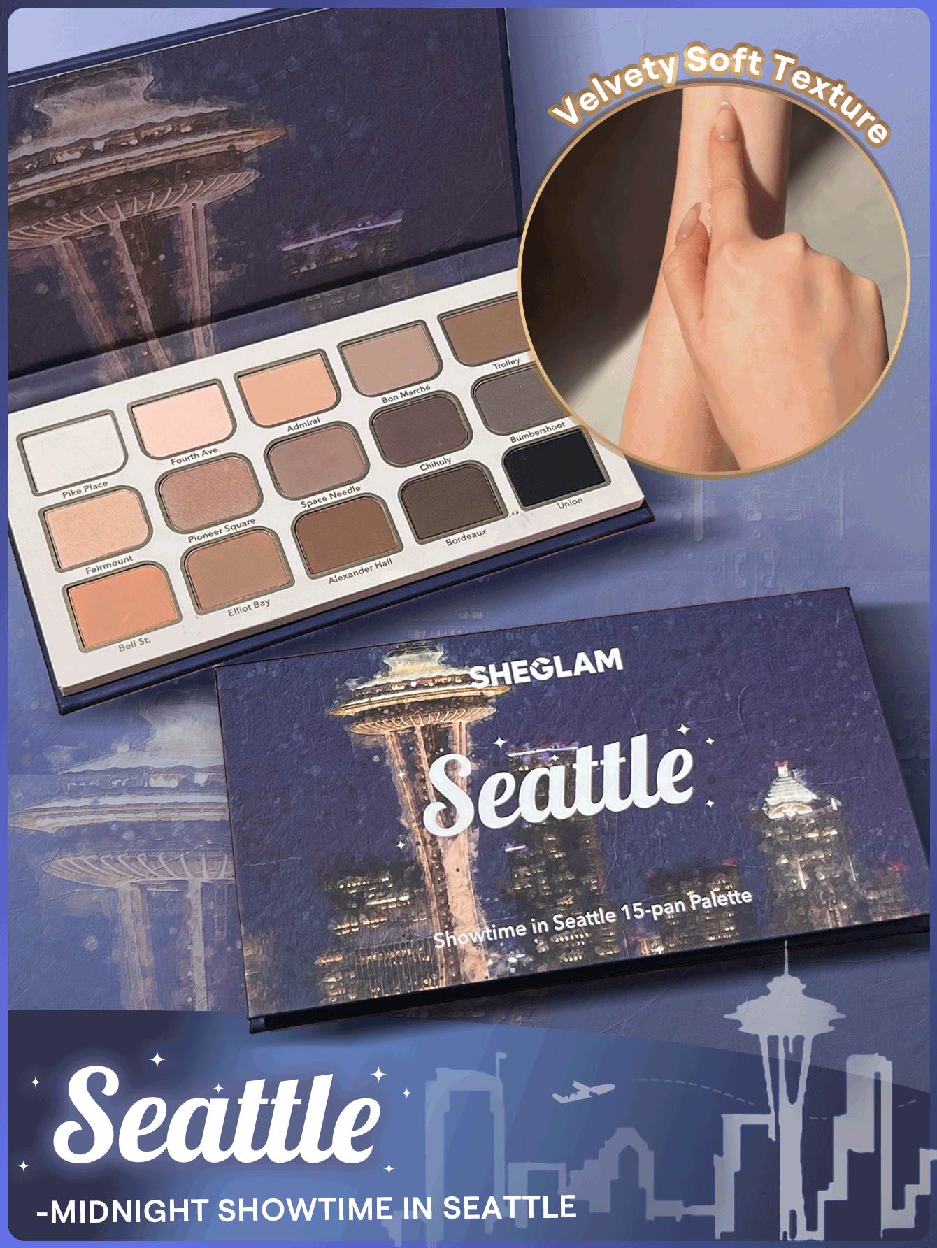 Paleta de 15 tonos Seattle Show