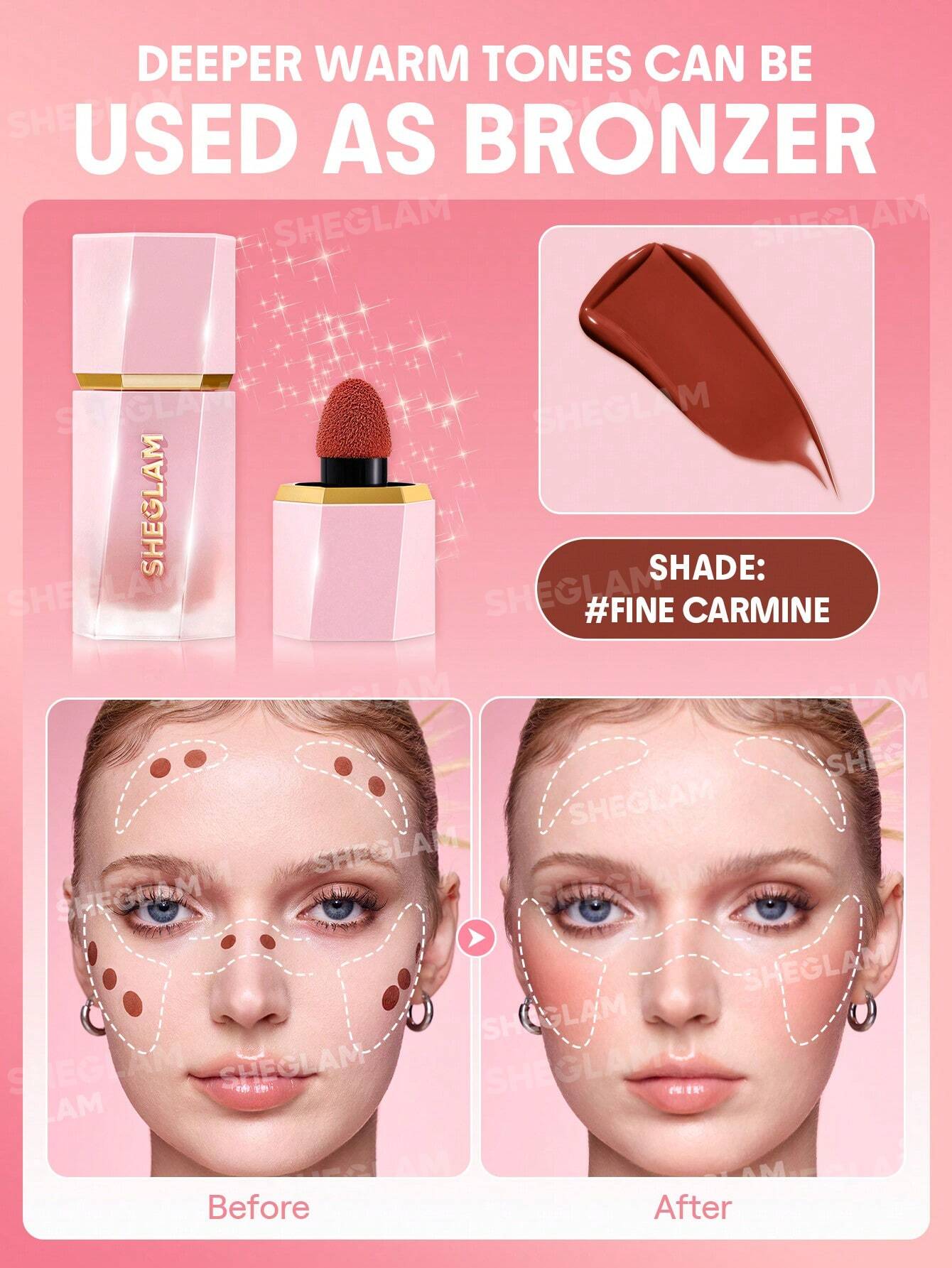 SHEGLAM COLOR BLOOM LIQUID BLUSH