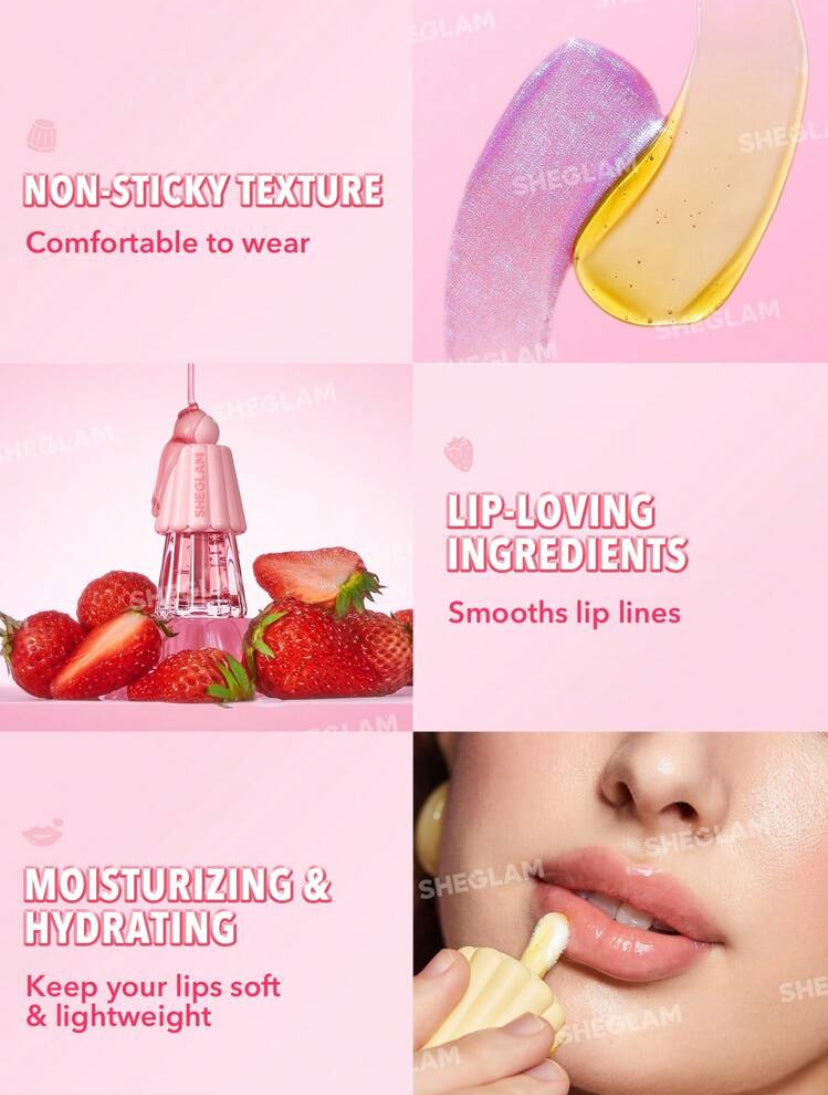 SHEGLAM JELLY WOW LIP HYDRATING LIP OIL