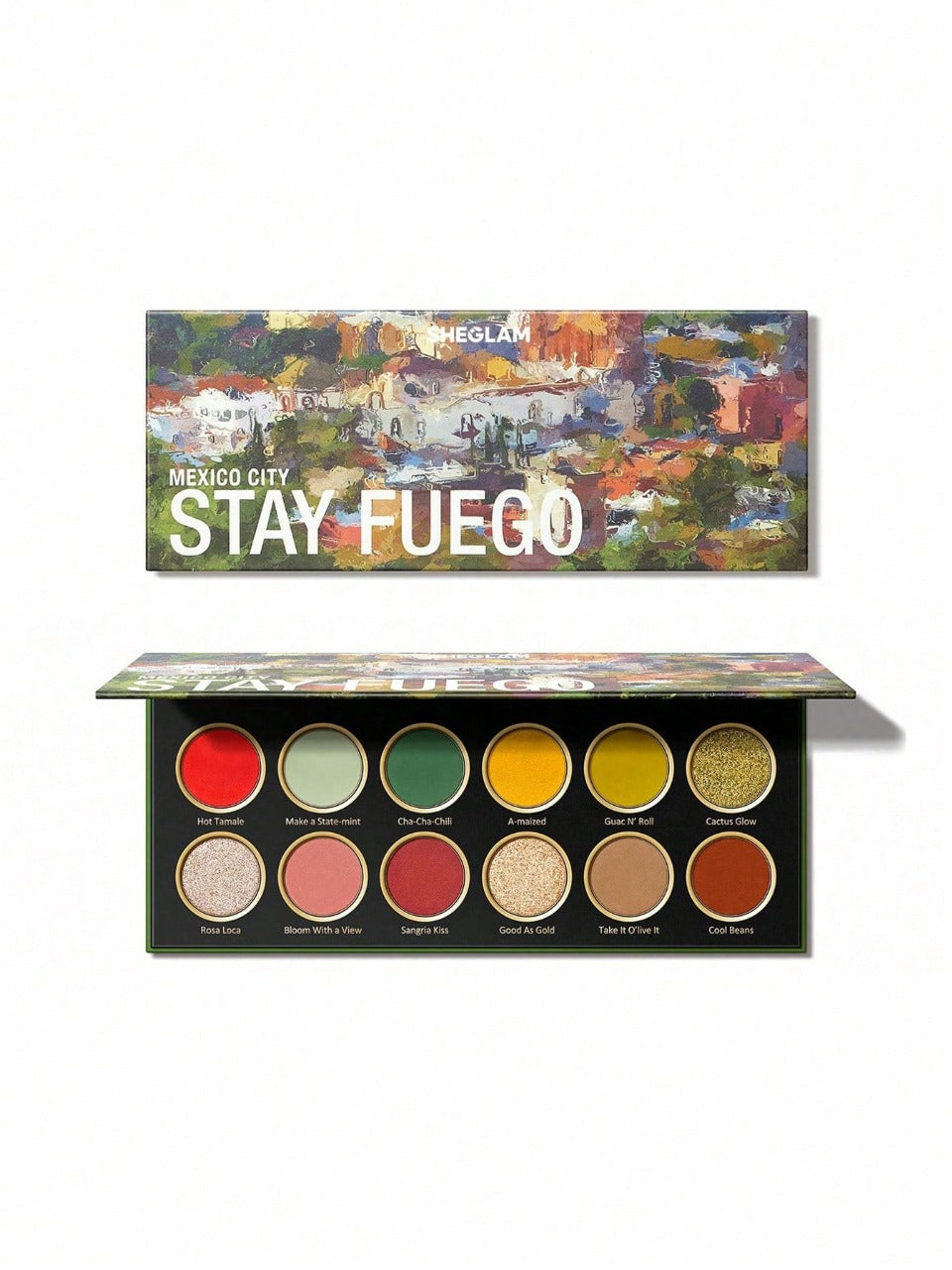 SHEGLAM PALETA STAY FUEGO, MEXICO PALETTE