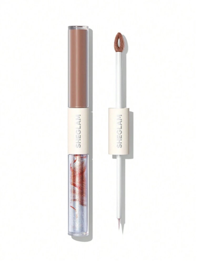SHEGLAM SILK & SPARKLE DOUBLE ENDED LIQUID EYESHADOW