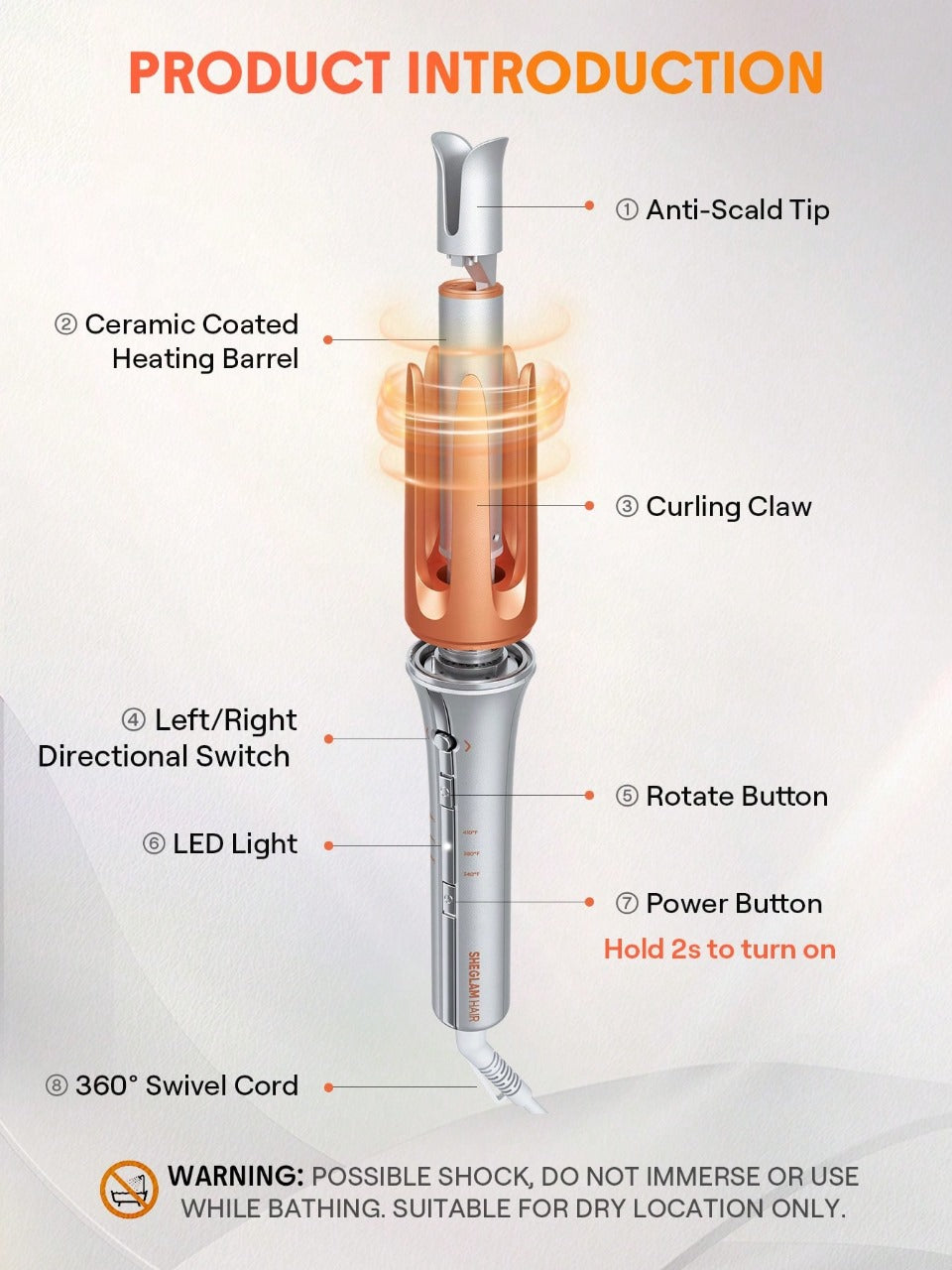 RIZADOR AUTOMÁTICO IT-CURL ONE-TOUCH