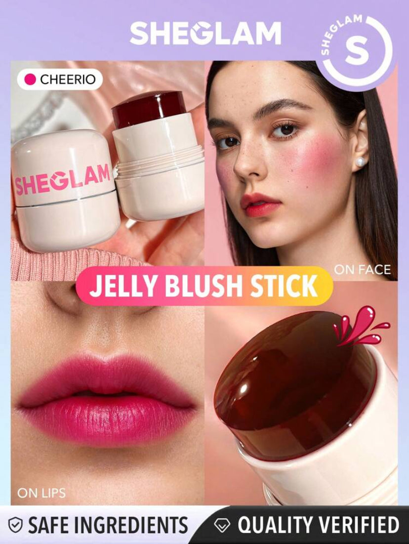 SHEGLAM JELLY-LICIOUS HYDRATING LIP & BLUSH TINT