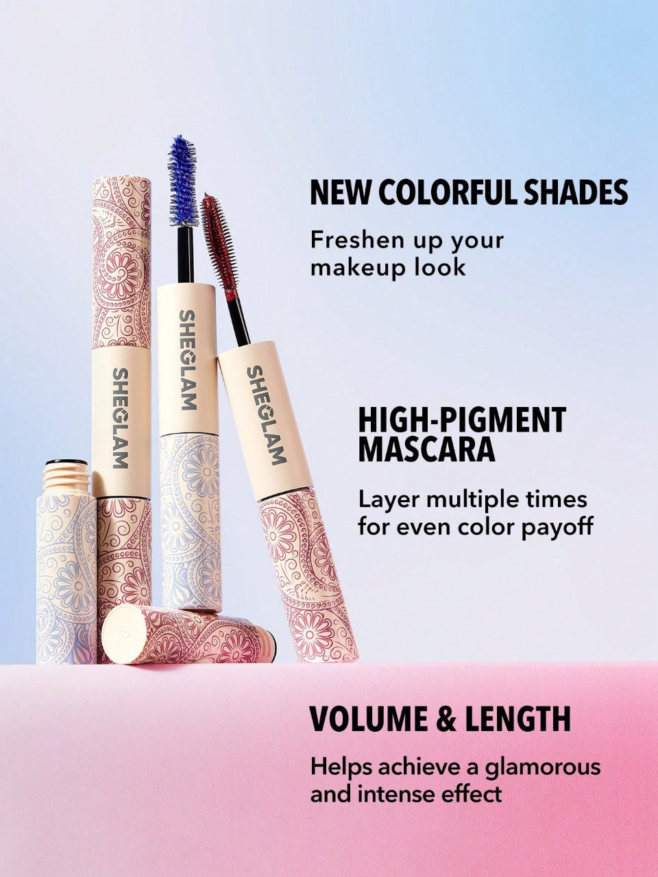 SHEGLAM ALL-IN-ONE VOLUMEN & LENGTH MASCARA