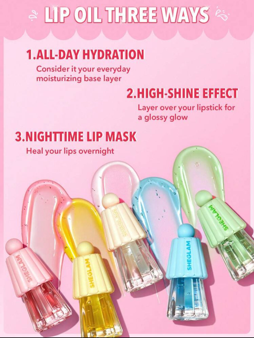 SHEGLAM JELLY WOW LIP HYDRATING LIP OIL