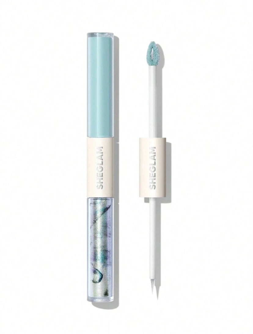 SHEGLAM SILK & SPARKLE DOUBLE ENDED LIQUID EYESHADOW
