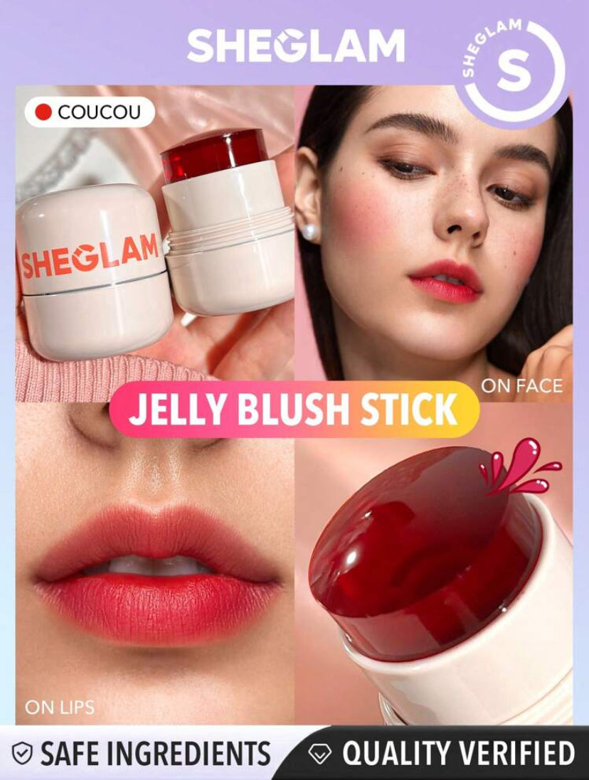 SHEGLAM JELLY-LICIOUS HYDRATING LIP & BLUSH TINT