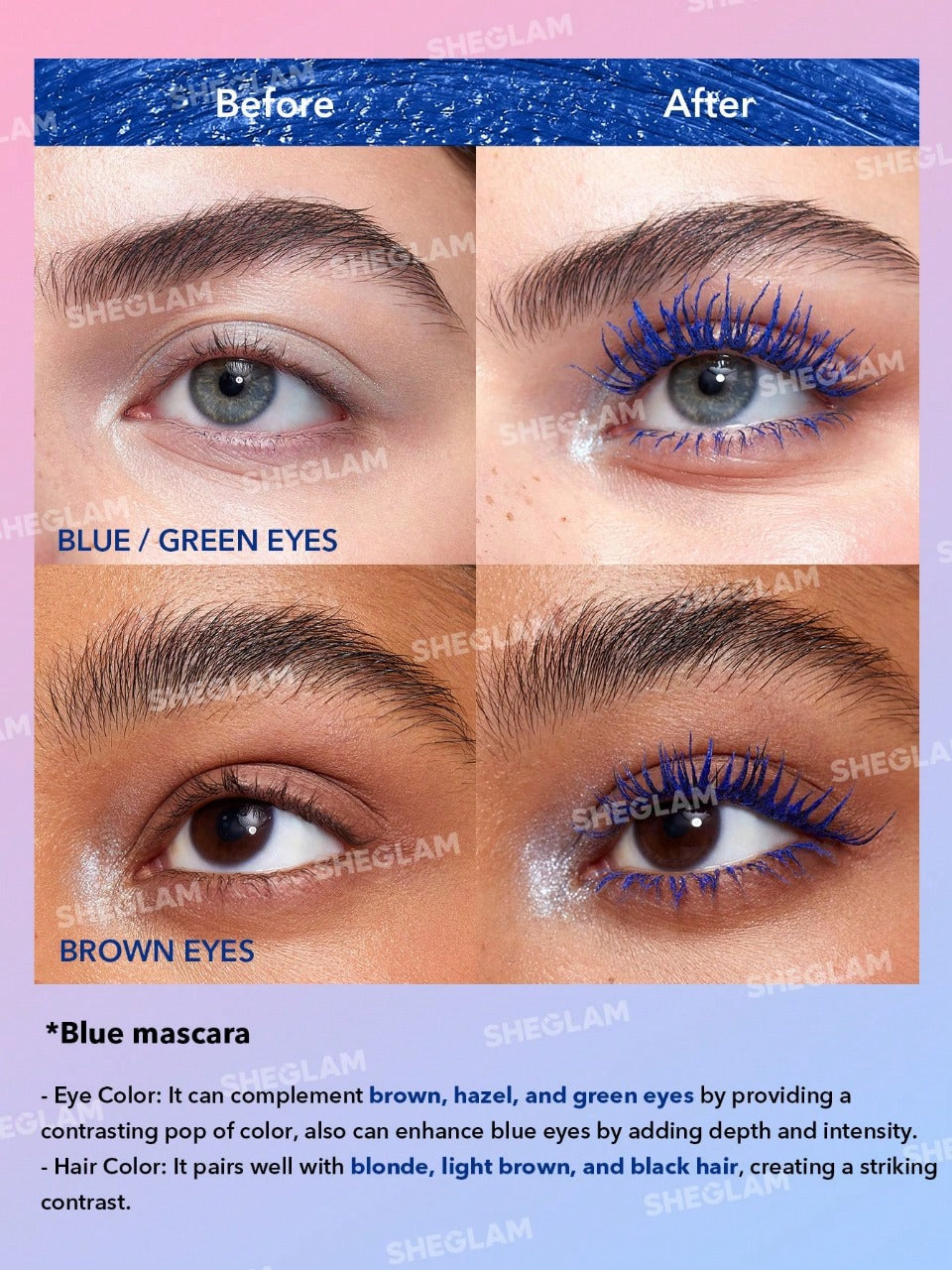SHEGLAM ALL-IN-ONE VOLUMEN & LENGTH MASCARA