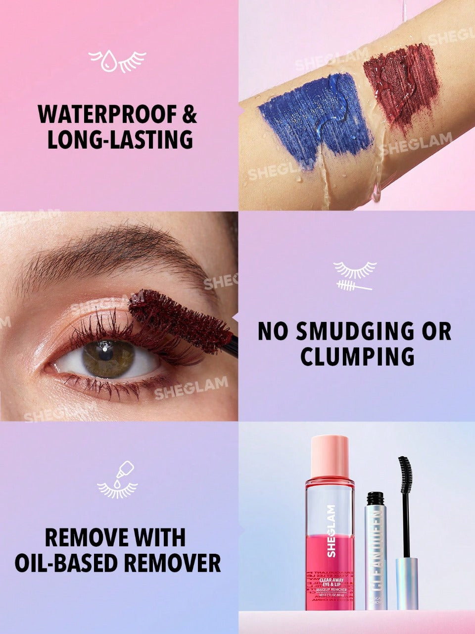 SHEGLAM ALL-IN-ONE VOLUMEN & LENGTH MASCARA