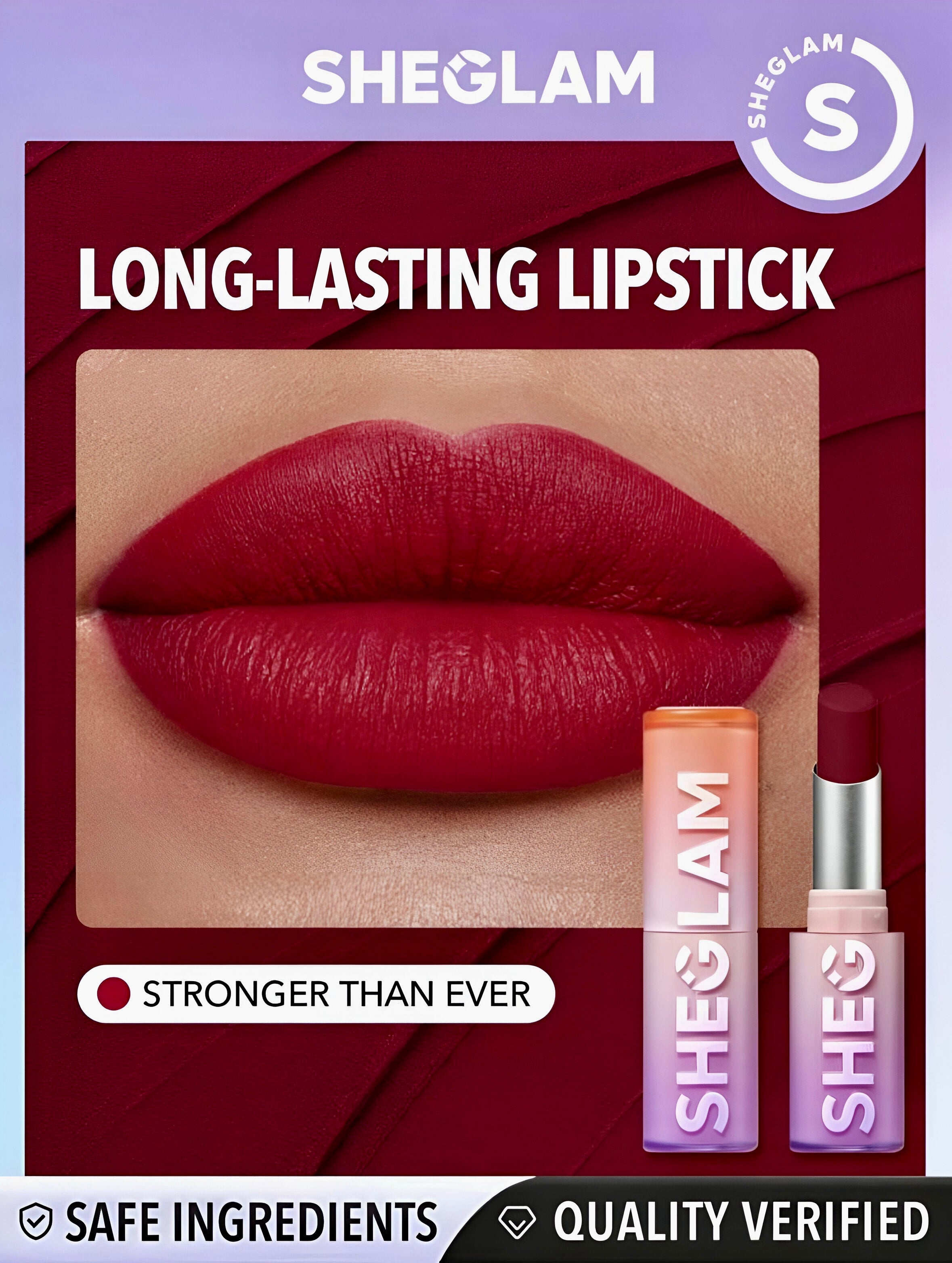SHEGLAM DYNAMATTE BOOM LONG-LASTING MATTE LIPSTICK