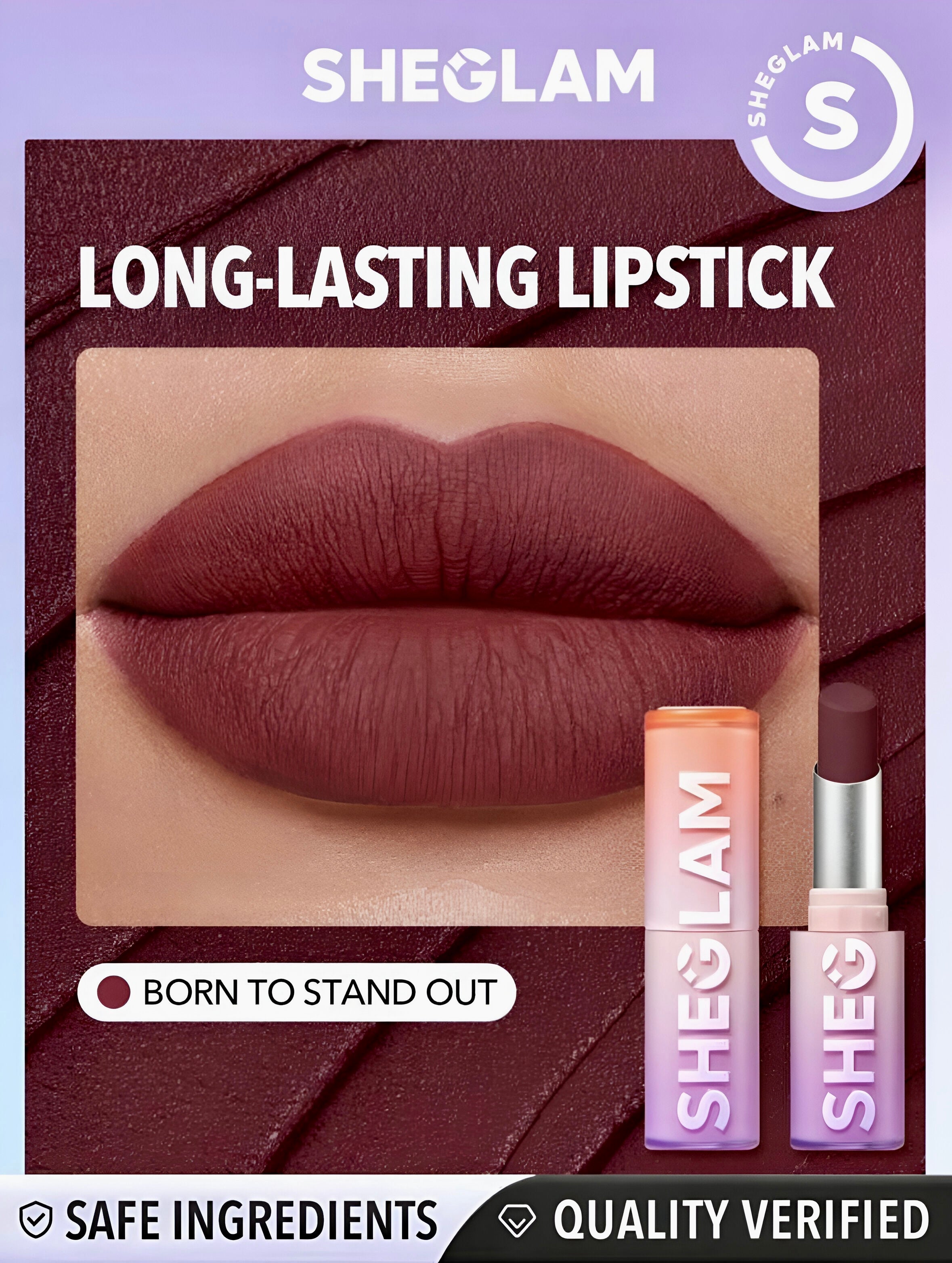 SHEGLAM DYNAMATTE BOOM LONG-LASTING MATTE LIPSTICK
