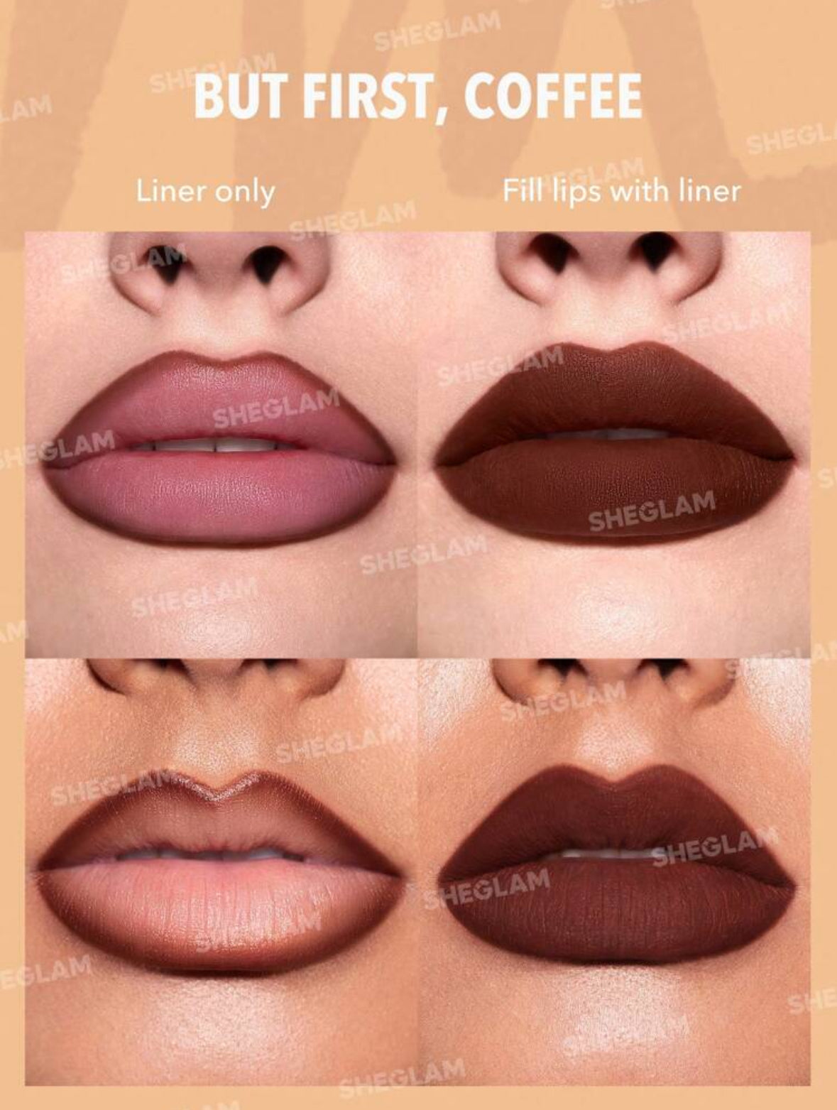 SHEGLAM SET DE DELINEADORES DE LABIOS SO LIPPY