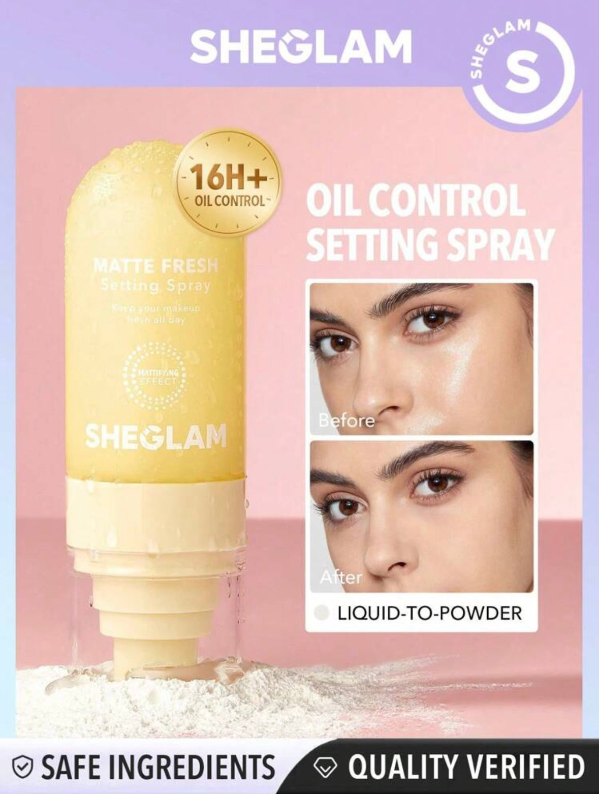 SHEGLAM MATTE FRESH SETTING SPRAY