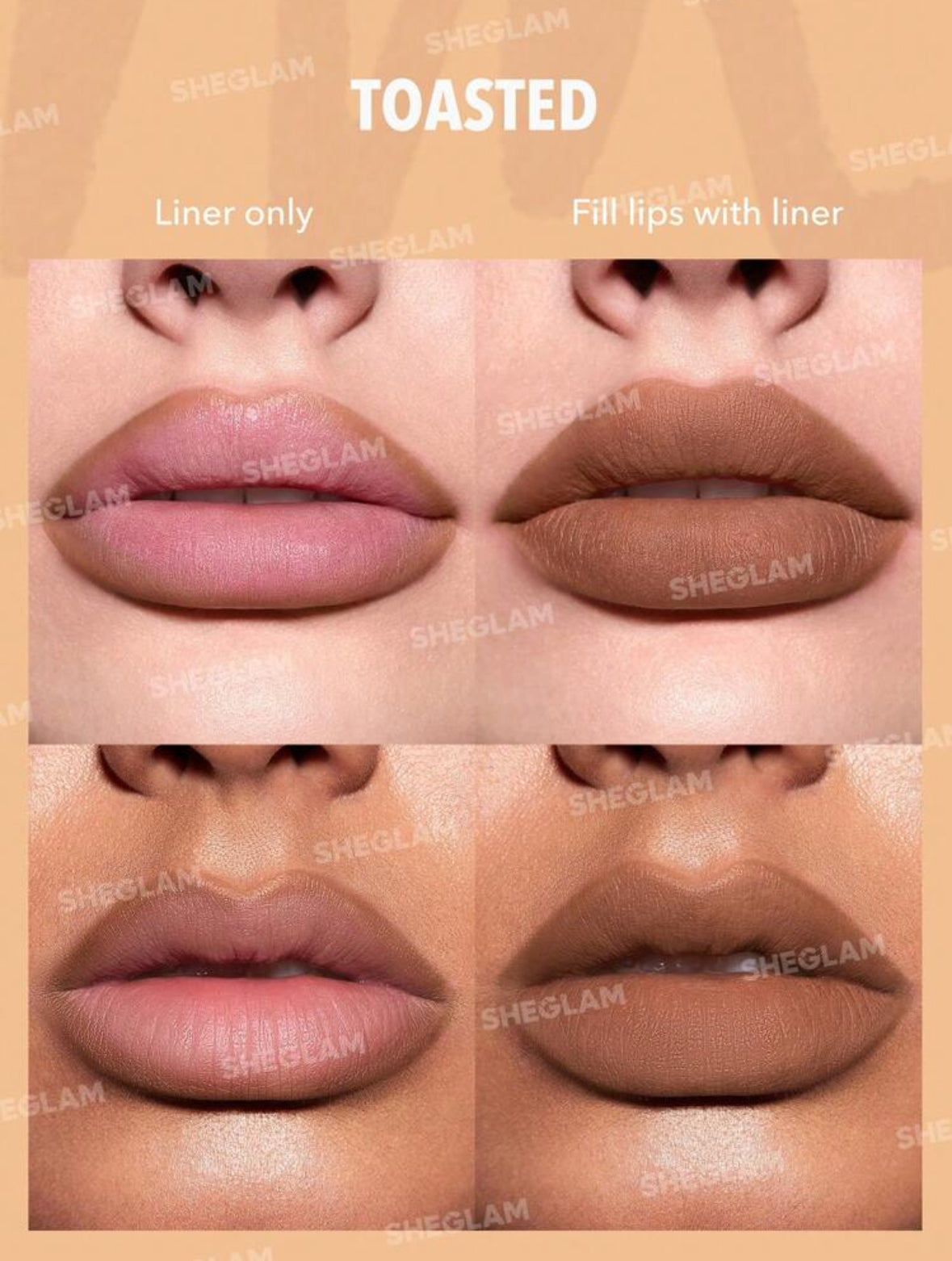 SHEGLAM SET DE DELINEADORES DE LABIOS SO LIPPY