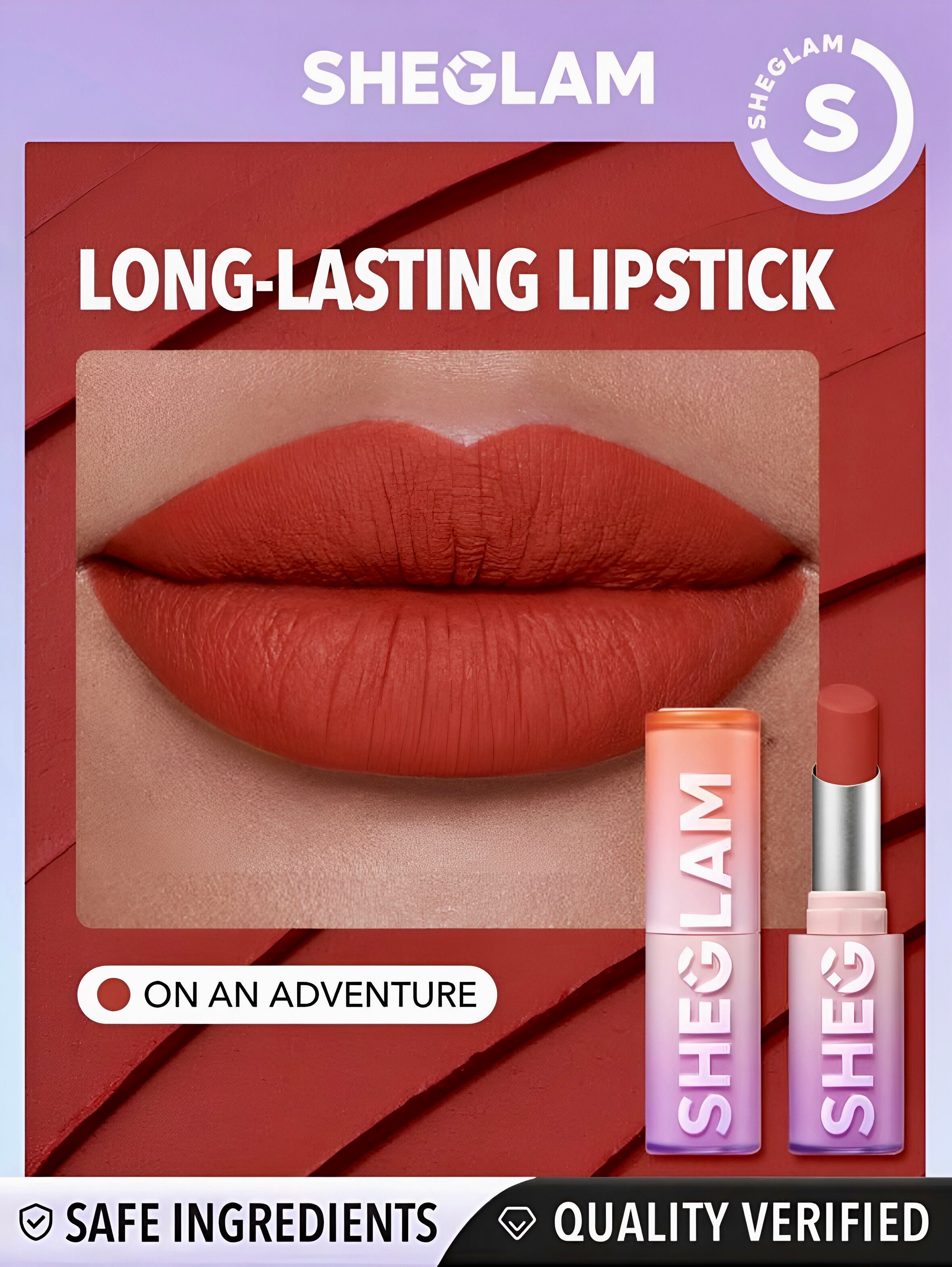 SHEGLAM DYNAMATTE BOOM LONG-LASTING MATTE LIPSTICK