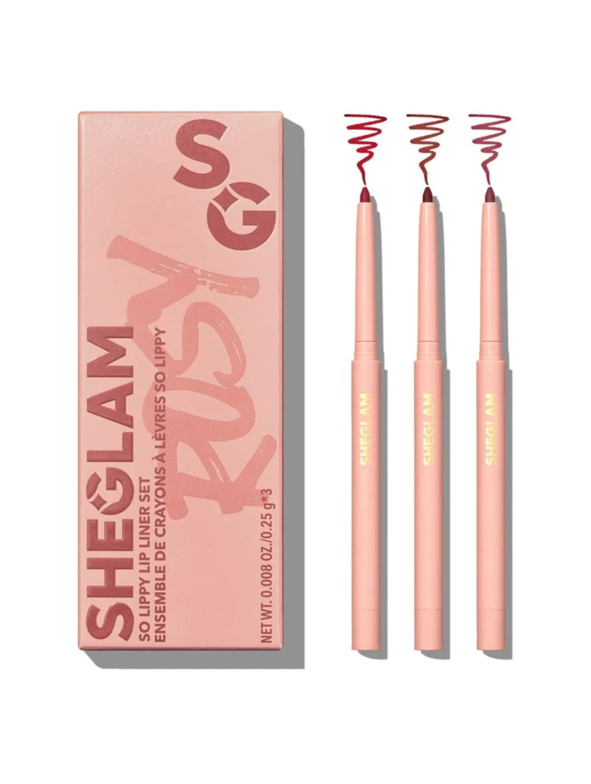 SHEGLAM SET DE DELINEADORES DE LABIOS SO LIPPY