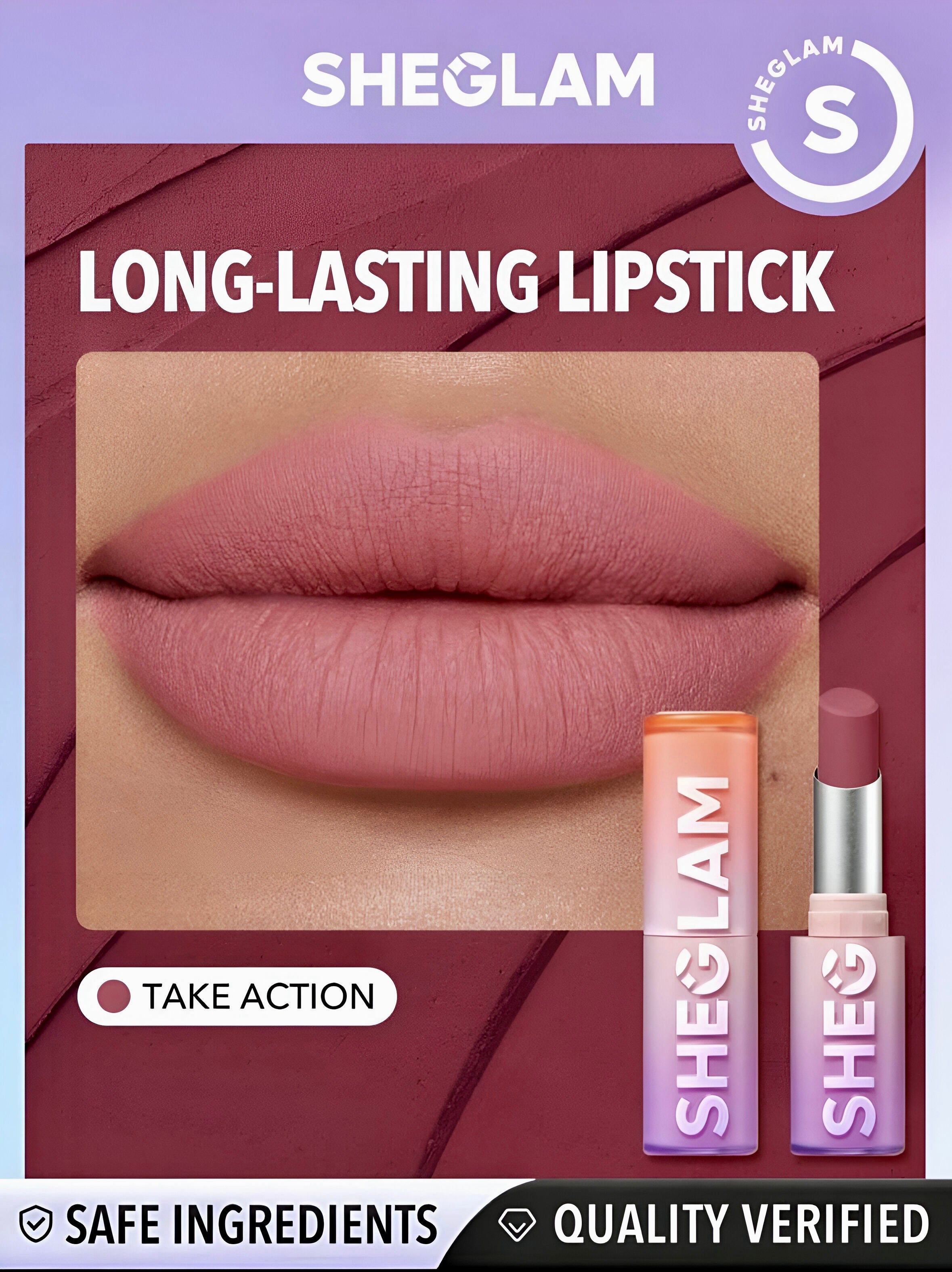 SHEGLAM DYNAMATTE BOOM LONG-LASTING MATTE LIPSTICK