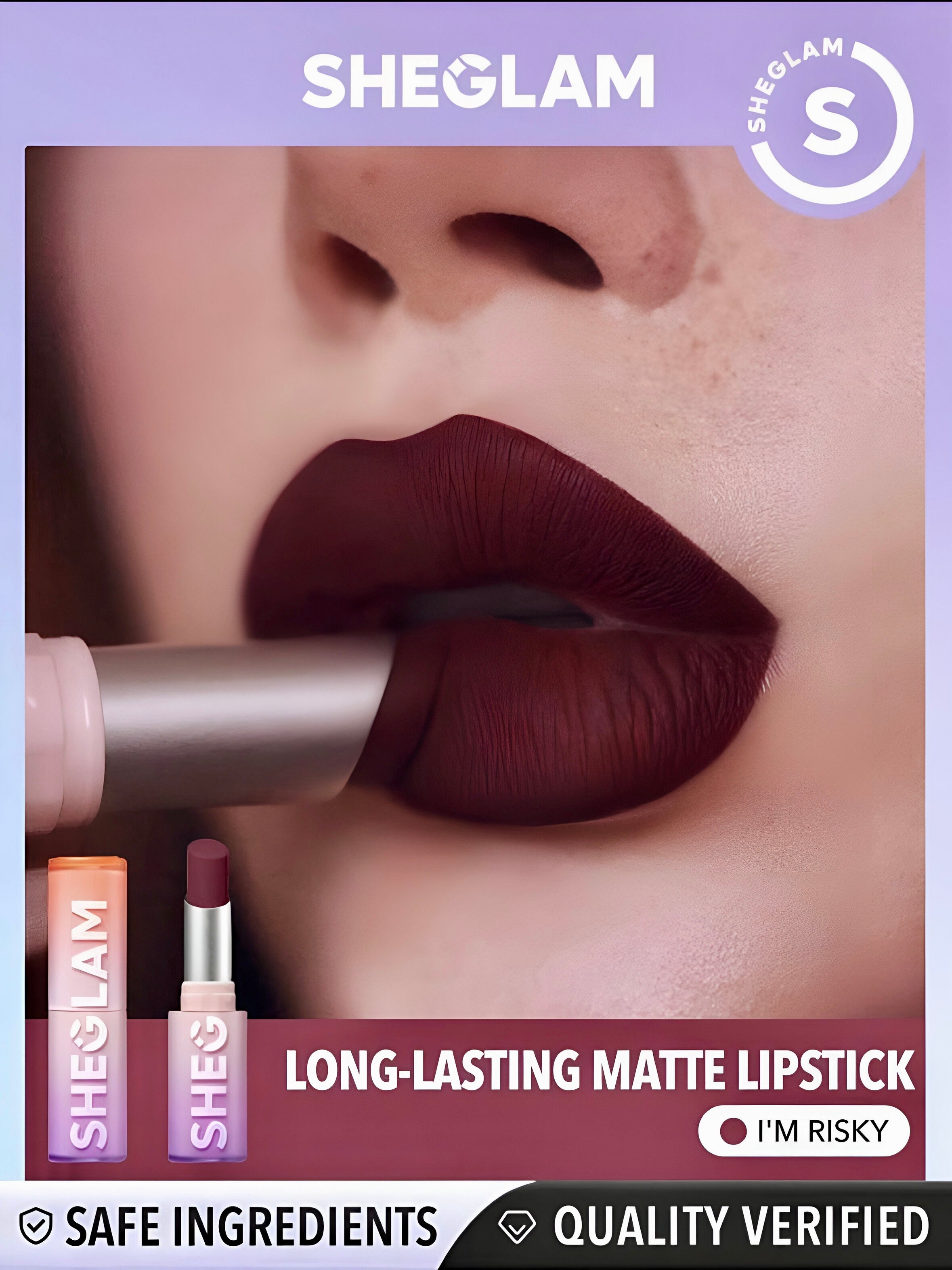 SHEGLAM DYNAMATTE BOOM LONG-LASTING MATTE LIPSTICK