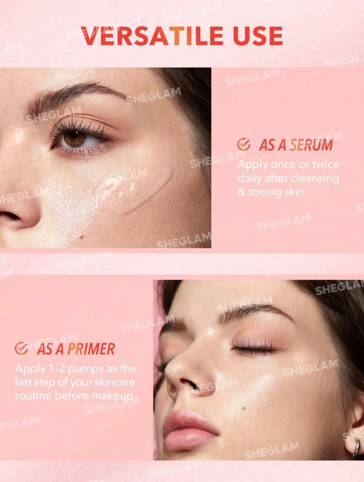 SHEGLAM MELON MELT NIACINAMIDE SERUM PRIMER