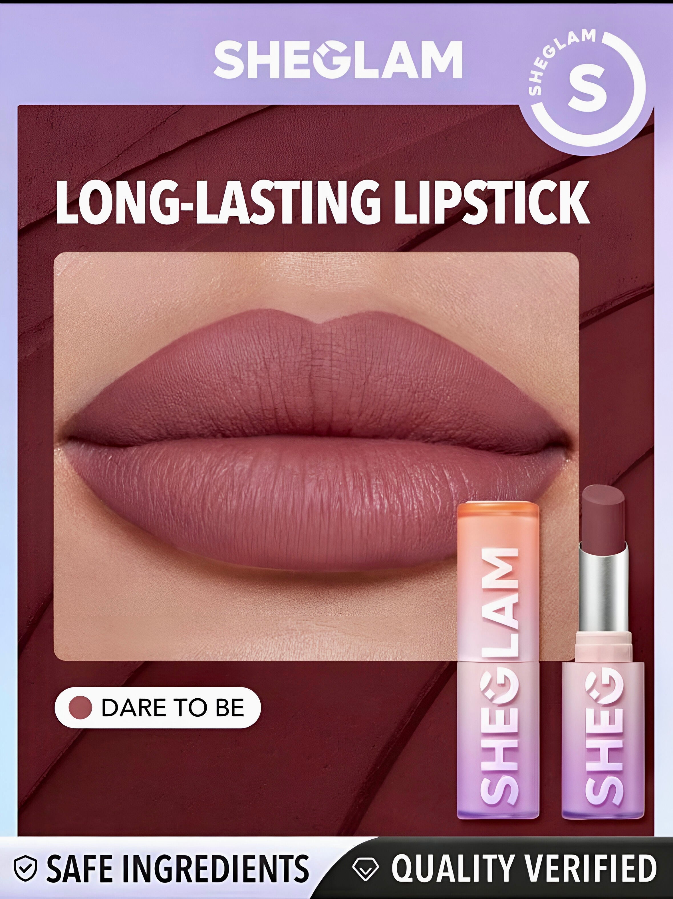 SHEGLAM DYNAMATTE BOOM LONG-LASTING MATTE LIPSTICK