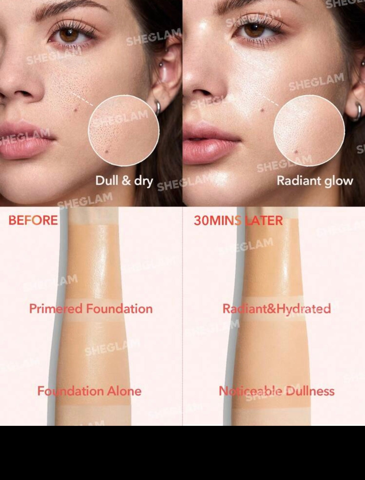 SHEGLAM MELON MELT NIACINAMIDE SERUM PRIMER