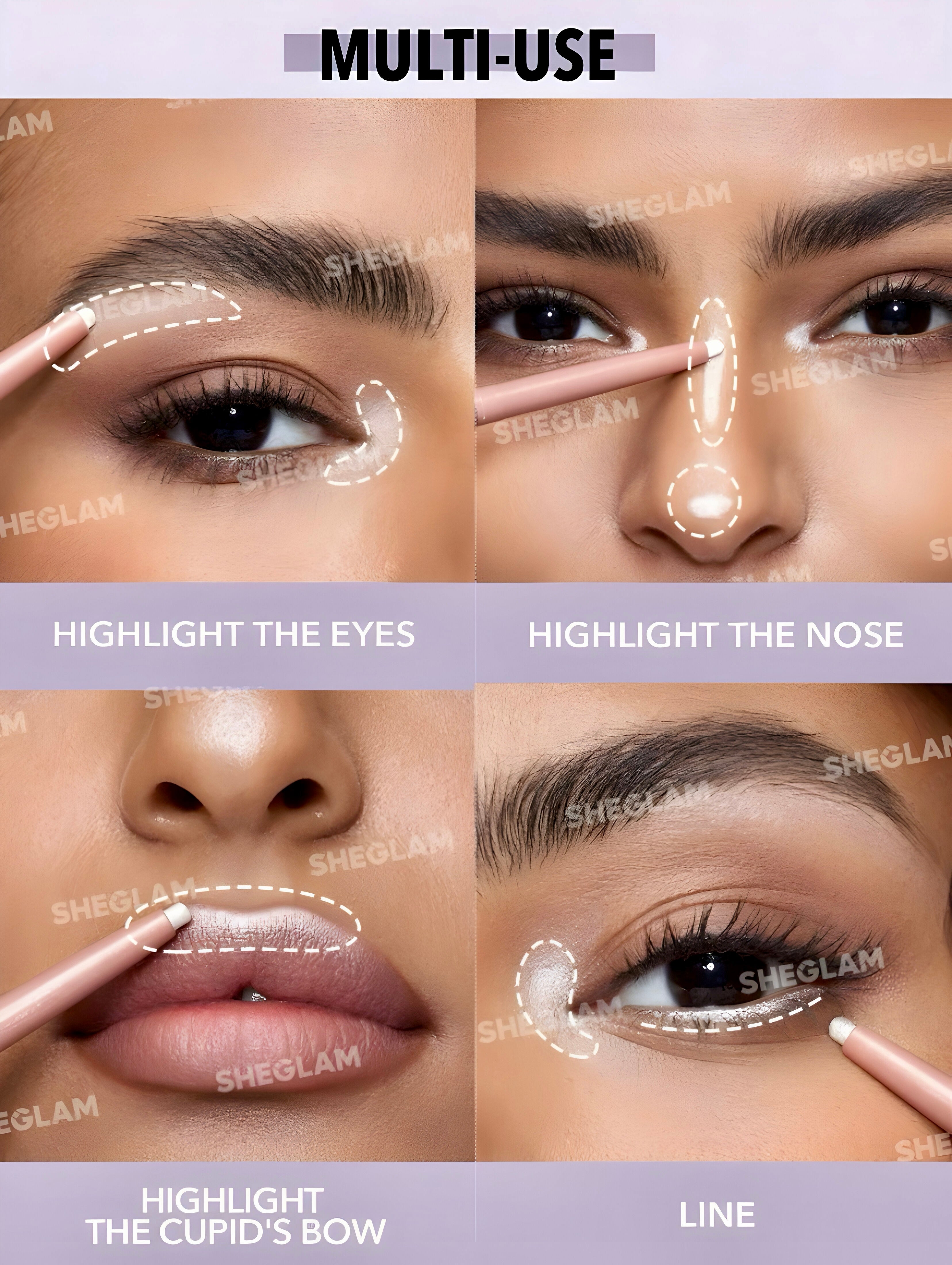 SHEGLAM FAIRY WAND PRECISION HIGHLIGHTER PENCIL