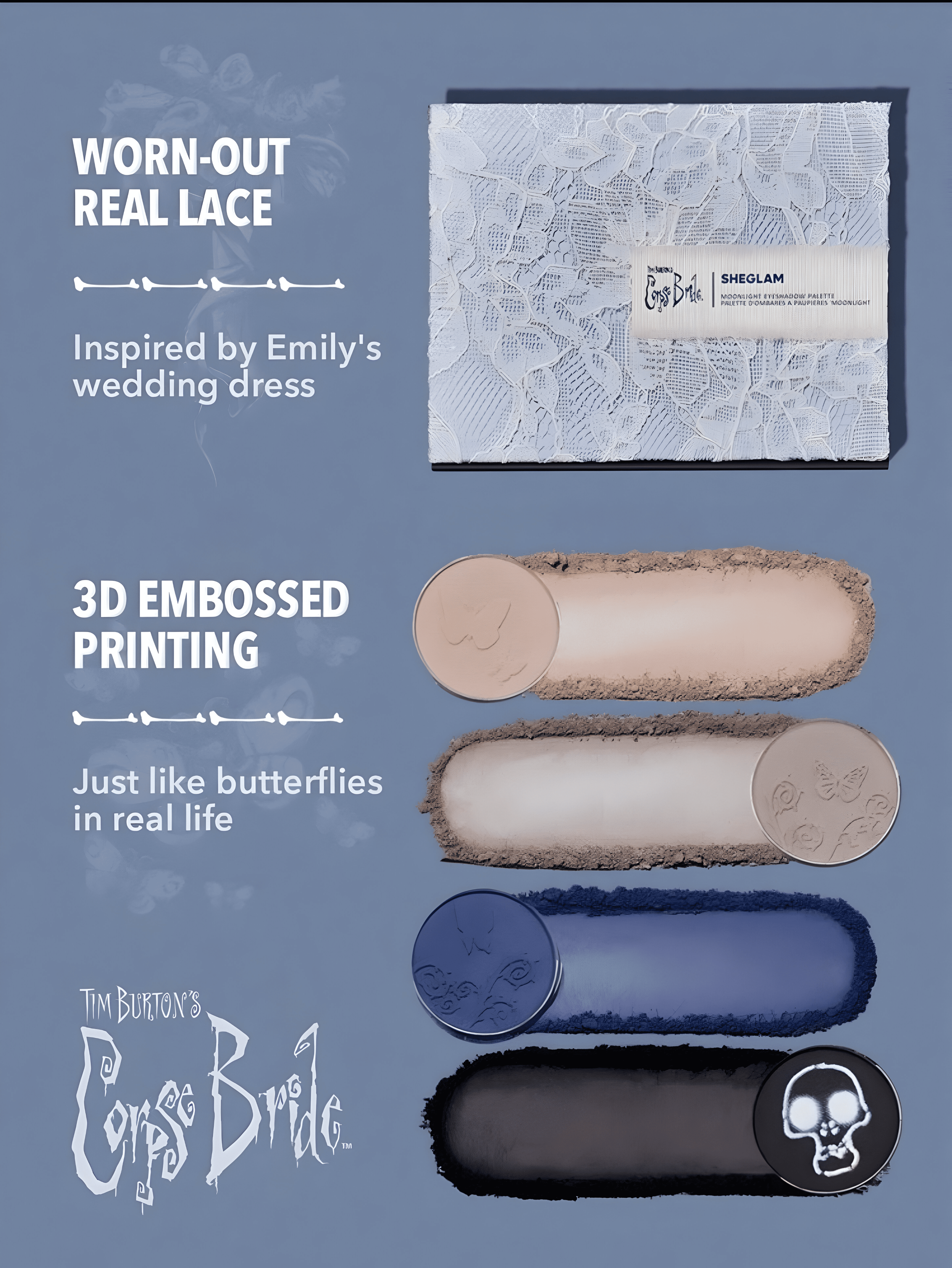 SHEGLAM PALETA MOONLIGHT EYESHADOW PALETTE