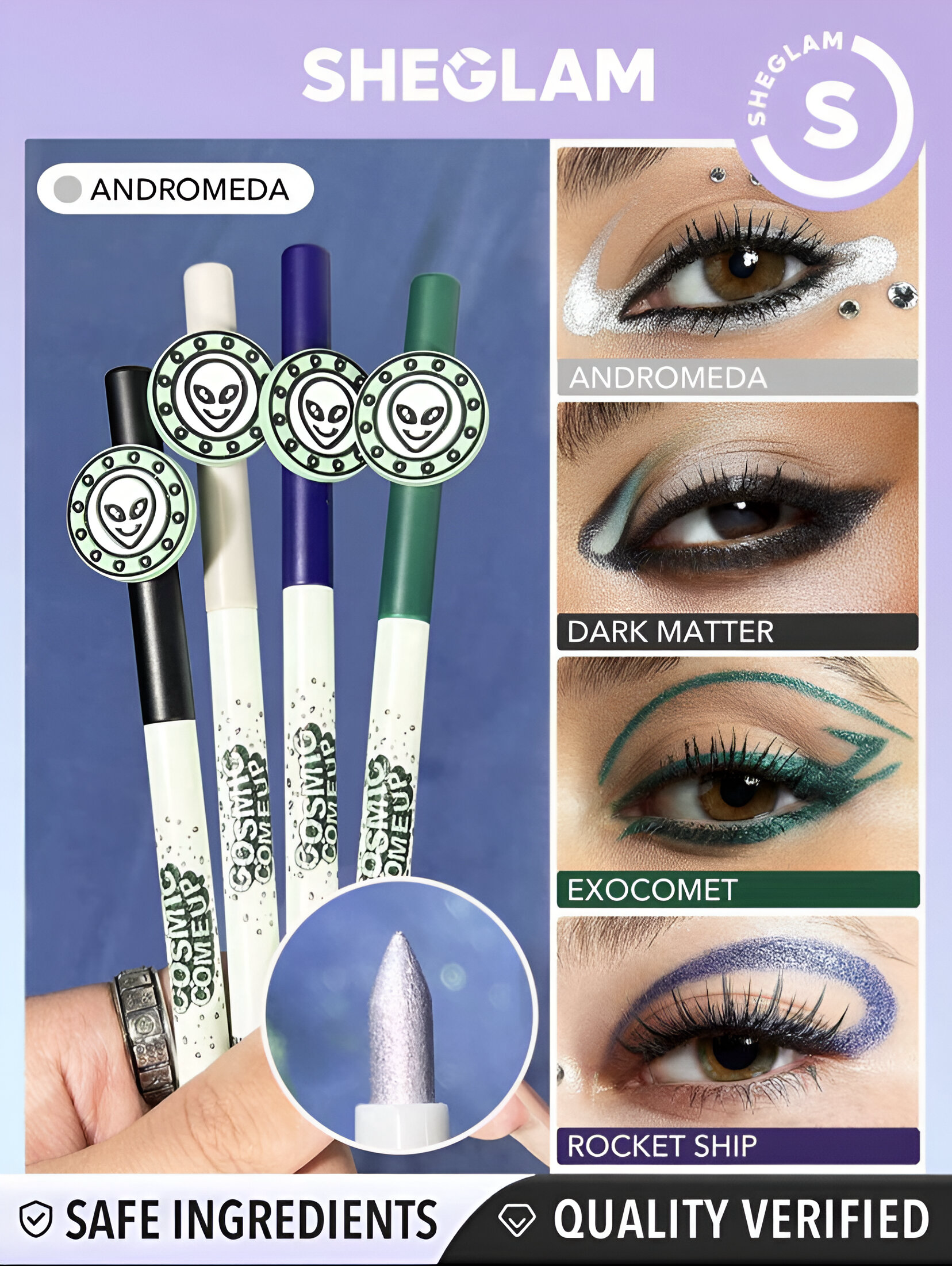 SHEGLAM LÁPIZ DELINEADOR DE OJOS MILKY WAY