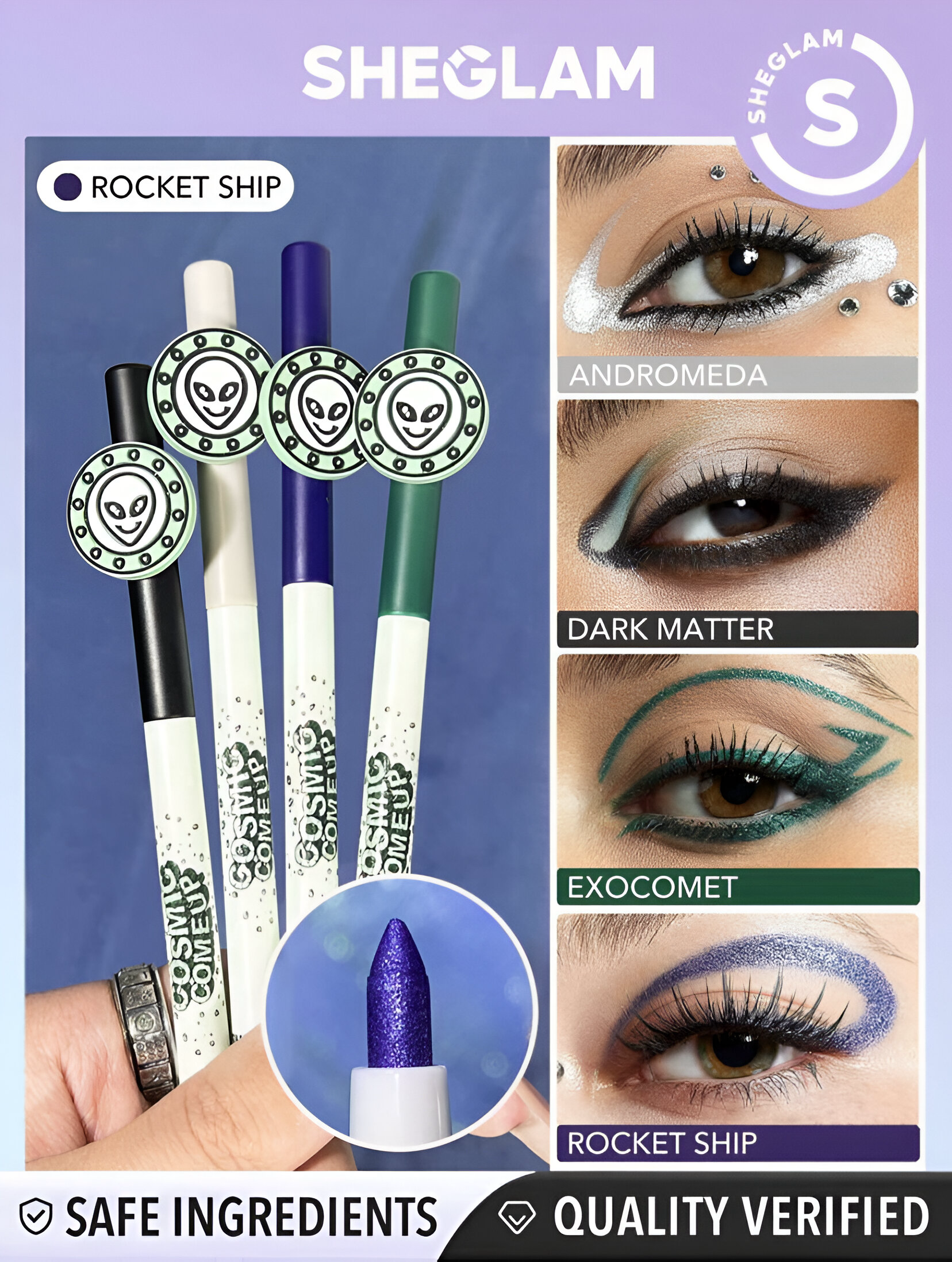 SHEGLAM LÁPIZ DELINEADOR DE OJOS MILKY WAY