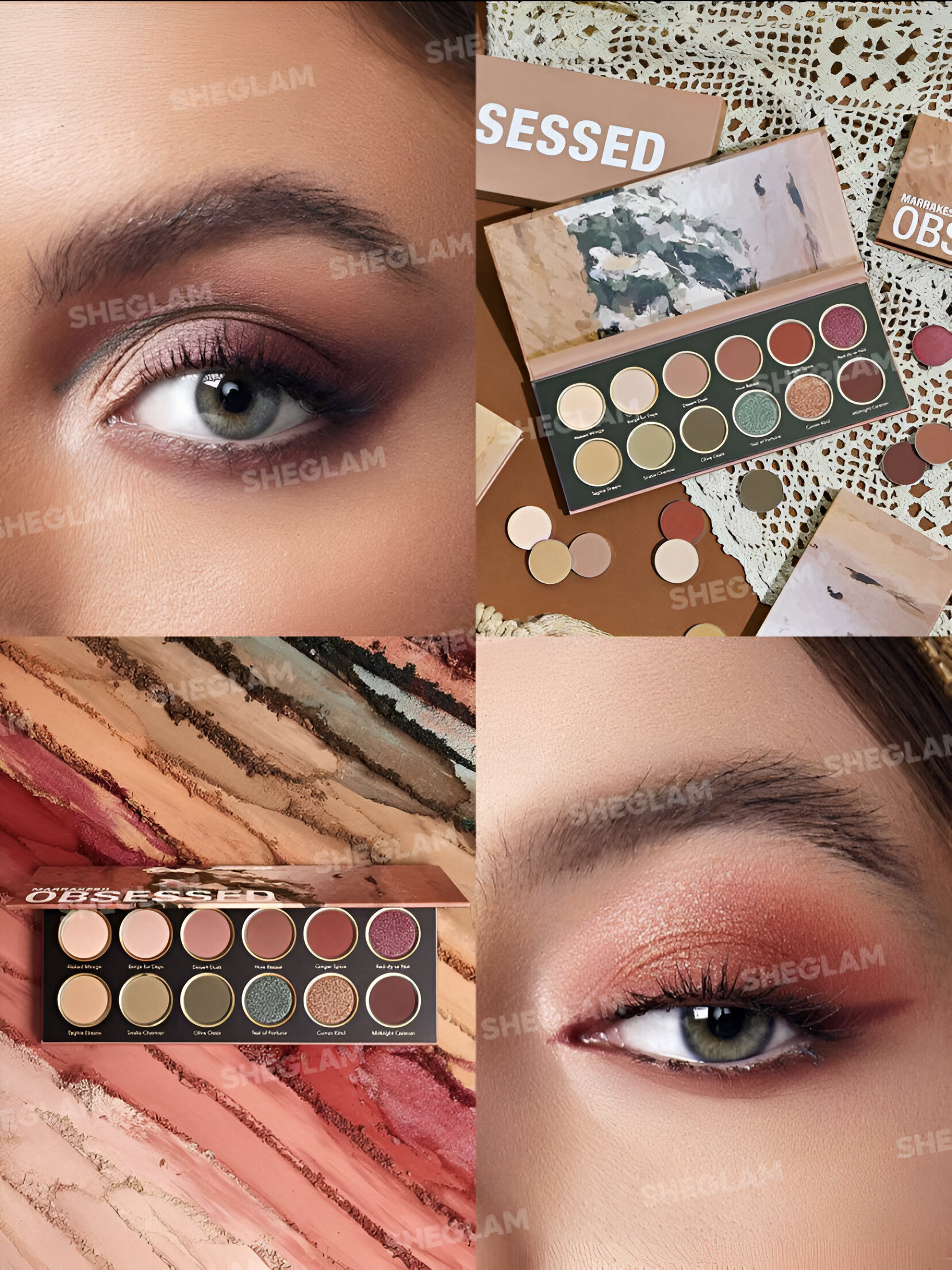 SHEGLAM PALETA MARRAKESH OBSESSED PALETTE