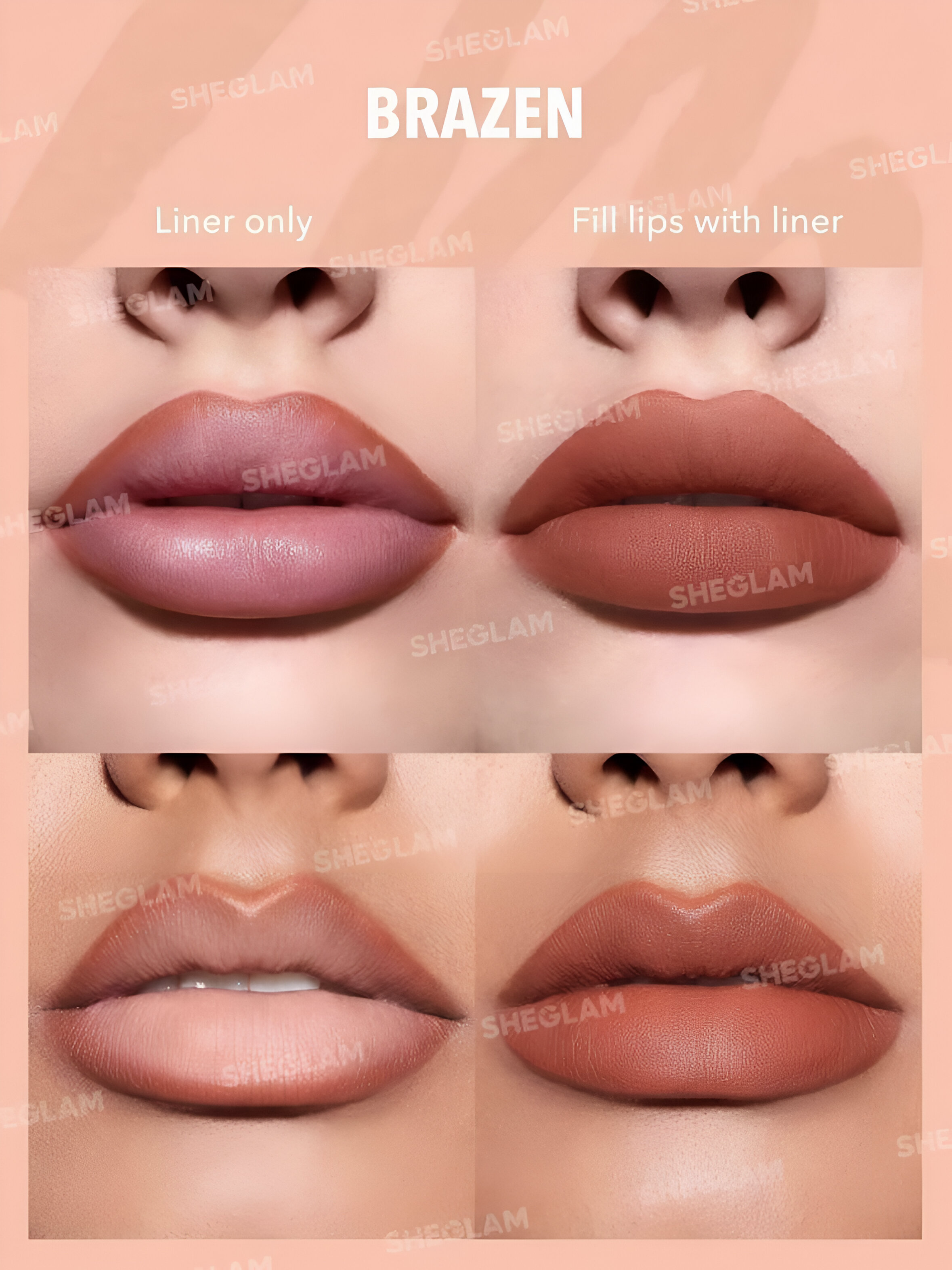 SHEGLAM SET DE DELINEADORES DE LABIOS SO LIPPY