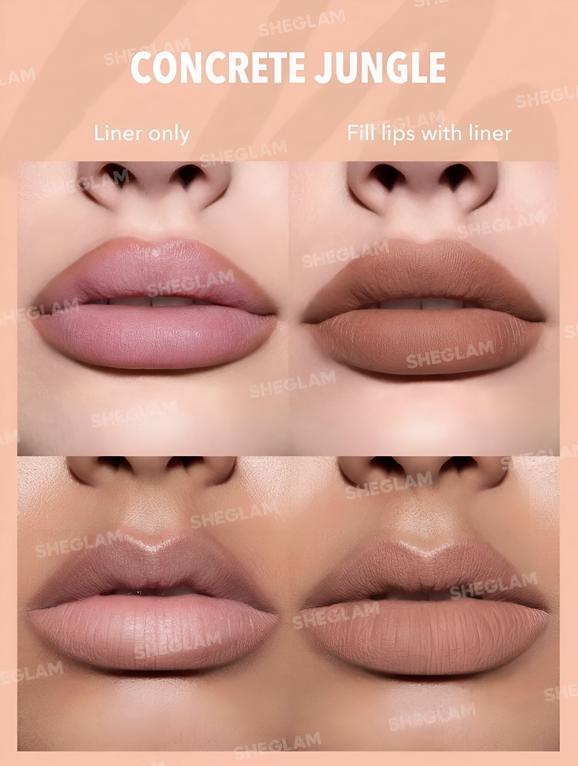 SHEGLAM SET DE DELINEADORES DE LABIOS SO LIPPY