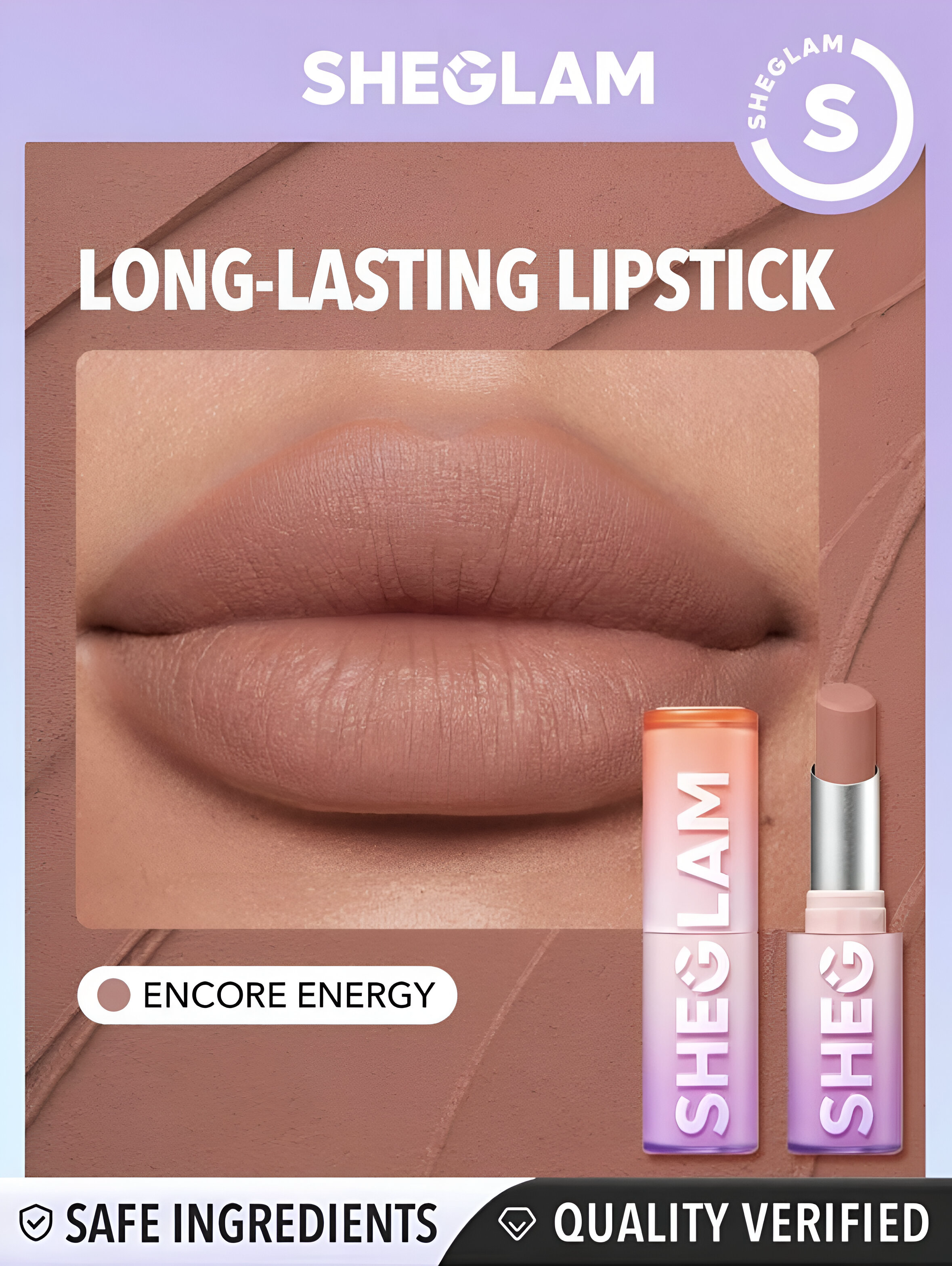 SHEGLAM DYNAMATTE BOOM LONG-LASTING MATTE LIPSTICK