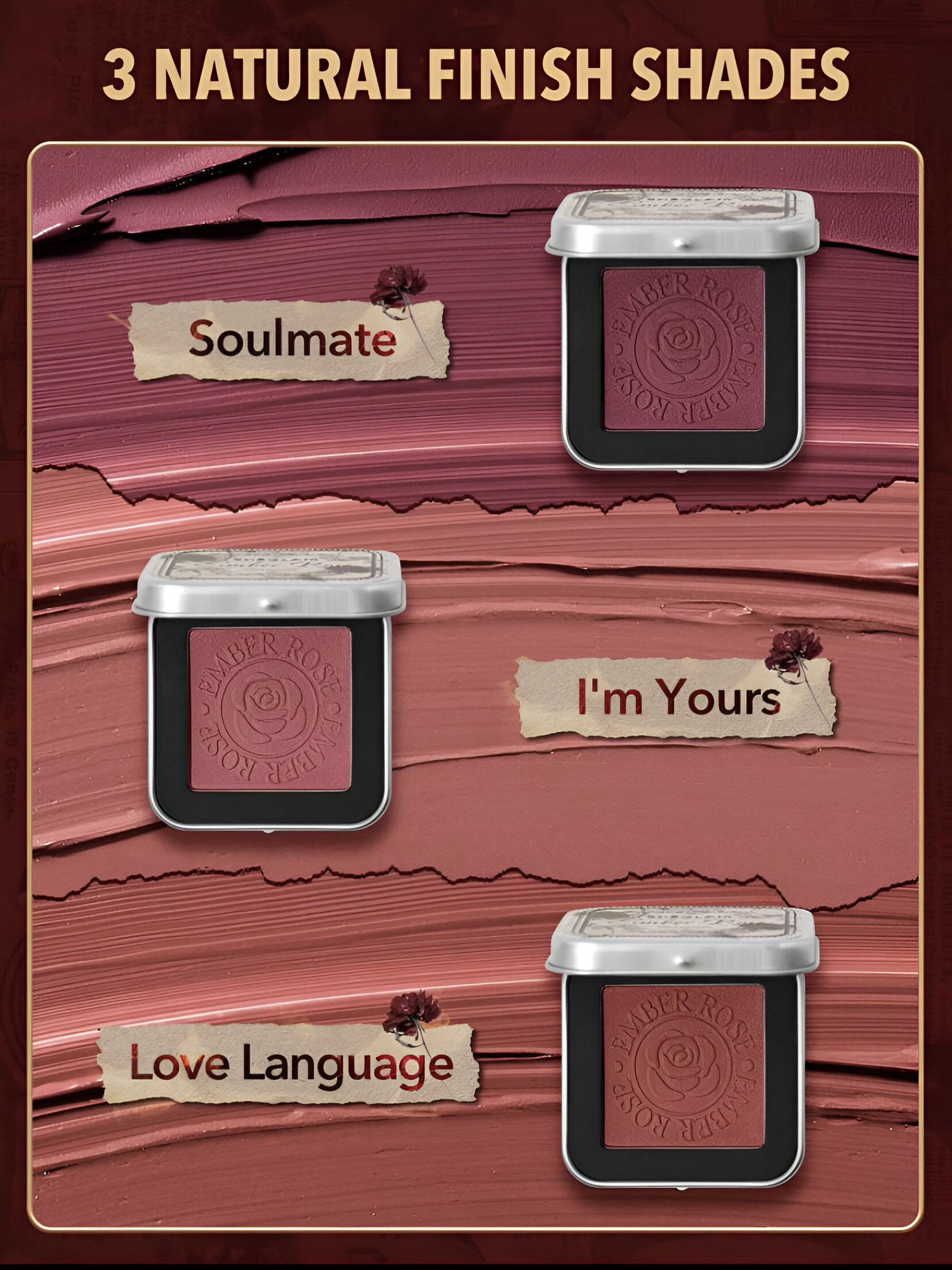 RUBOR EN CREMA EMBER ROSE ETERNAL FLAME