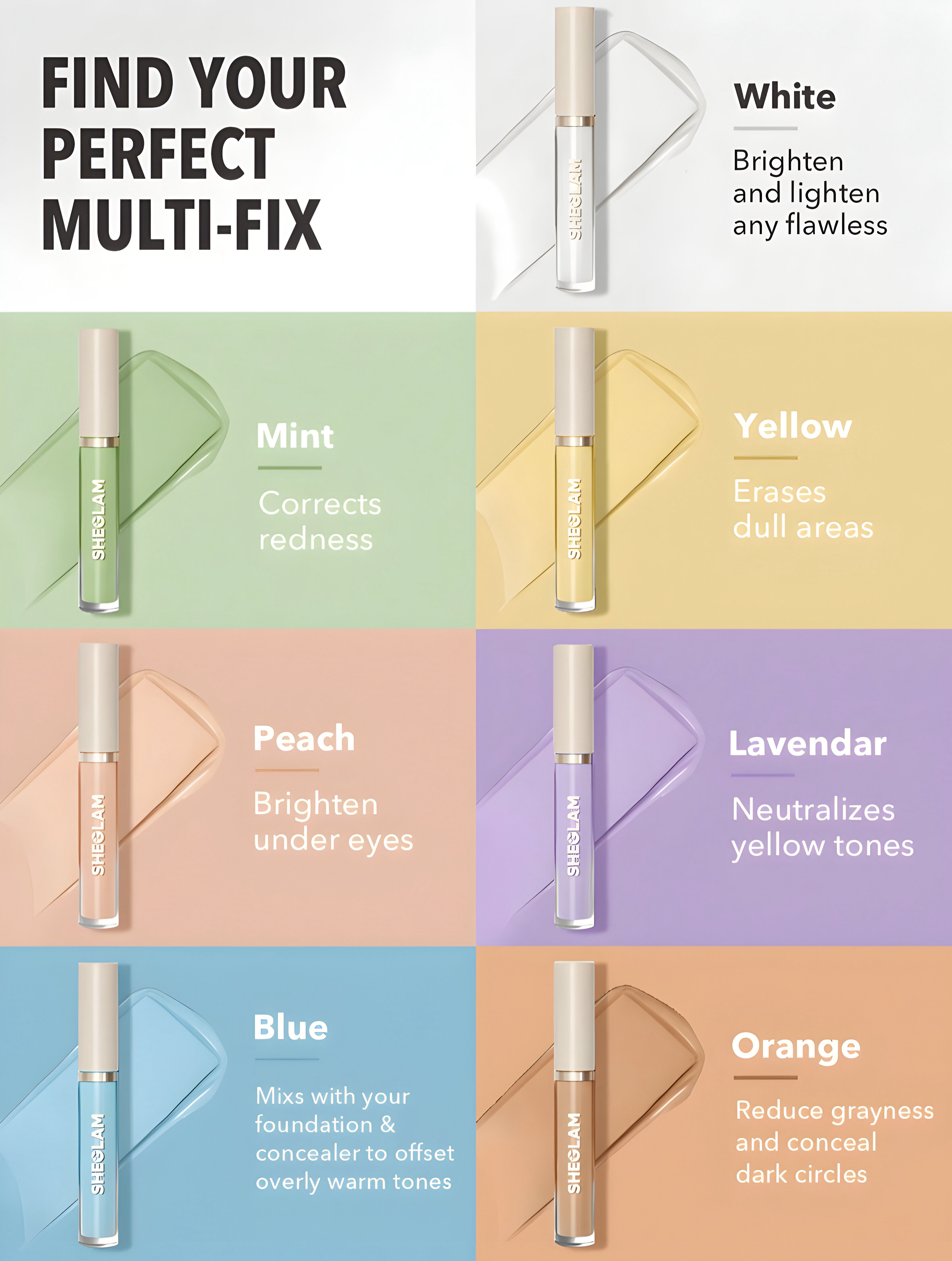 CORRECTOR DE COLOR LIKE MAGIC