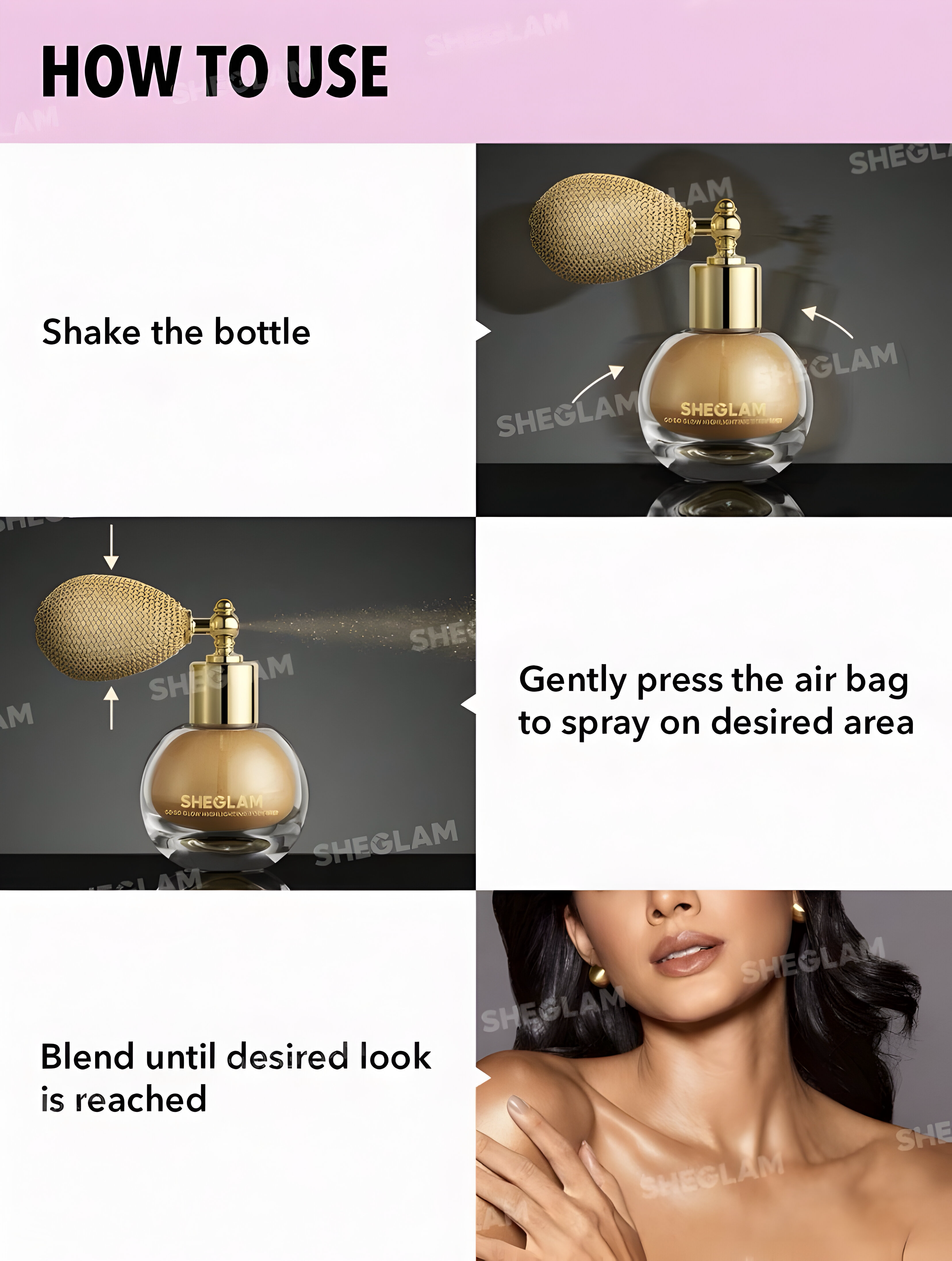 GO GO GLOW HIGHLIGHTING BODY MIST