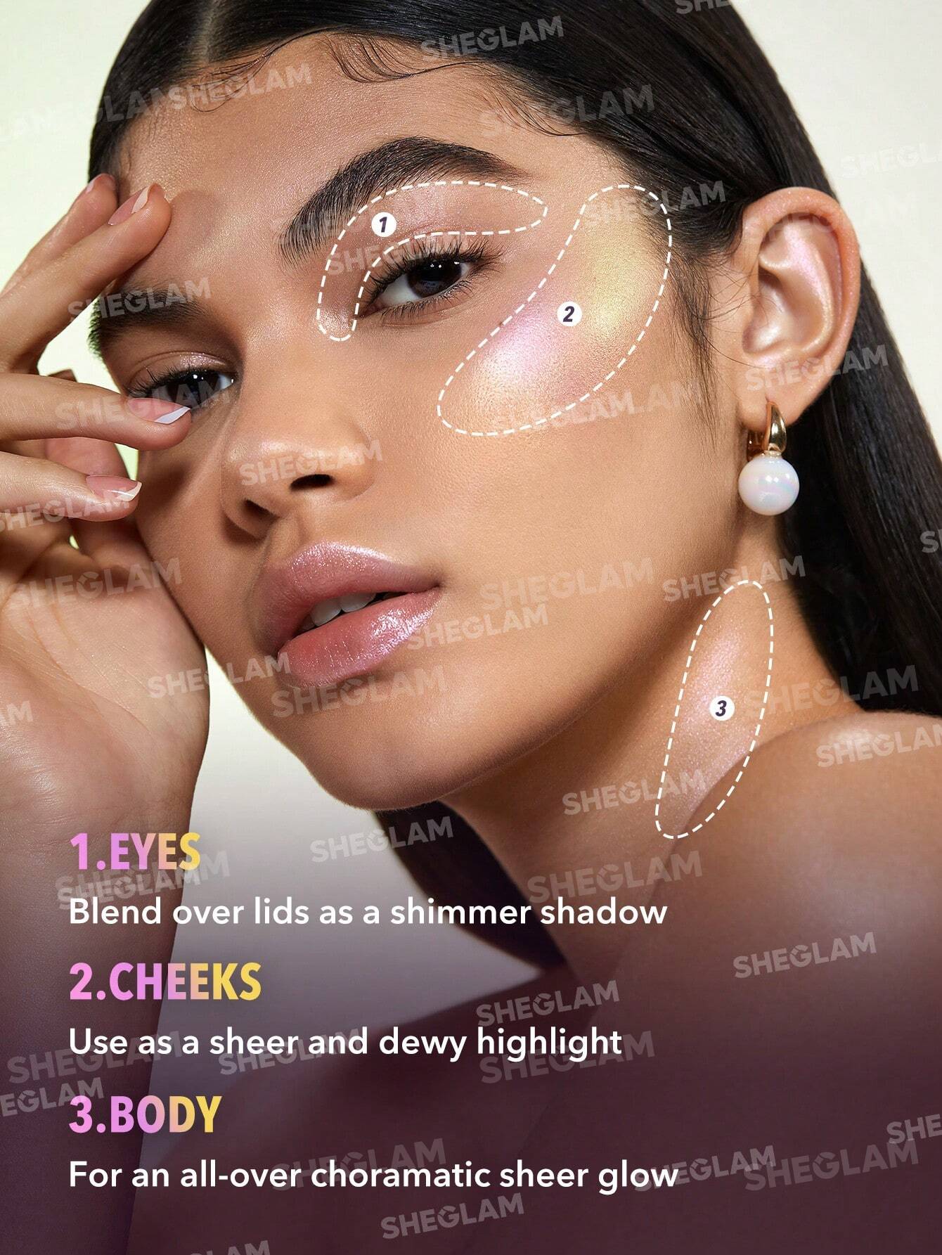 SHEGLAM CHROMA-GLOW BLOOM LIQUID HIGHLIGHTER