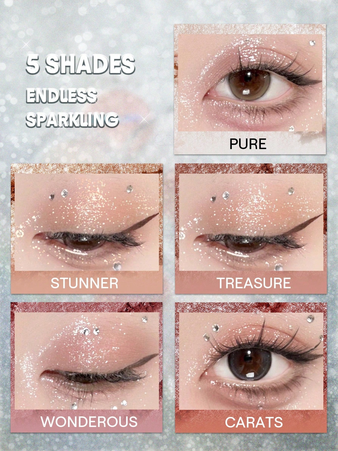 SHEGLAM ENIGMA SPARKLY EYESHADOW