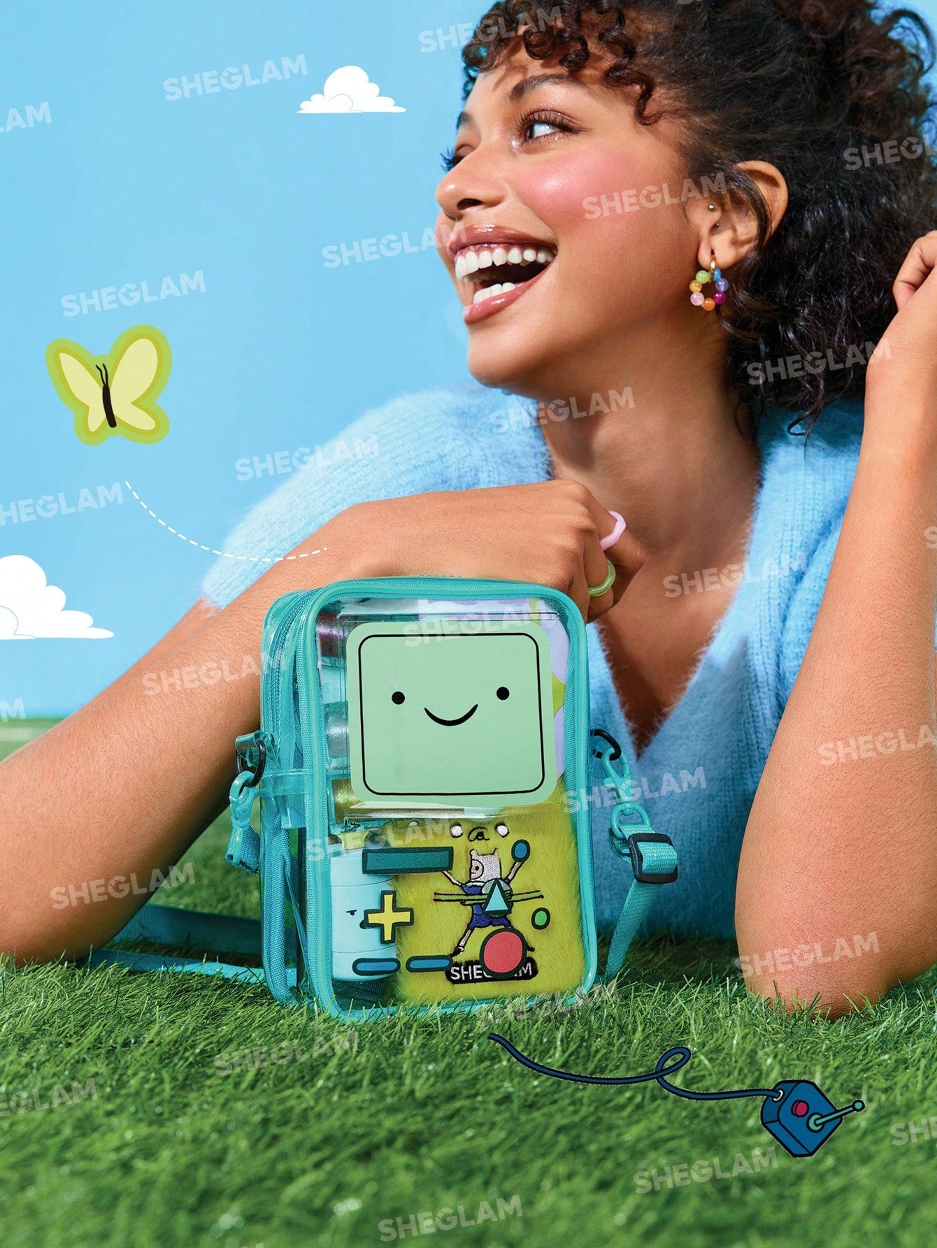 SHEGLAM Hora de aventura Be MOre Makeup Bag