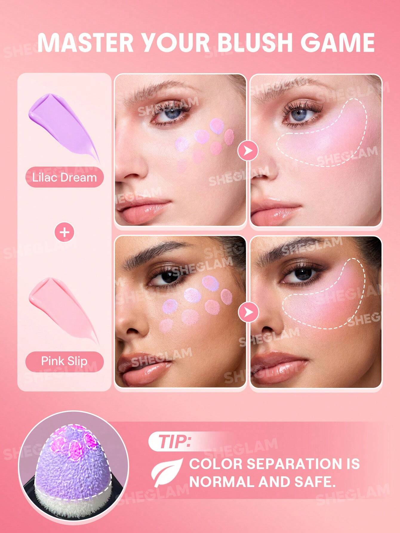 SHEGLAM COLOR BLOOM LIQUID BLUSH