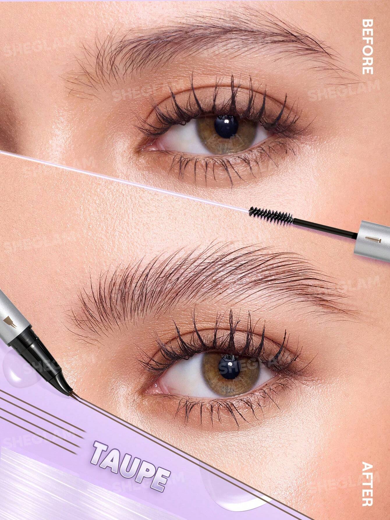 SHEGLAM Lápiz para cejas laminado Real Flow